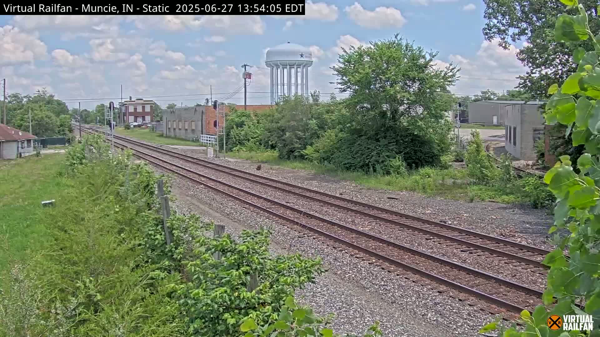 Muncie Railroad Crossing Live Cam - Muncie, Delaware, Indiana, USA