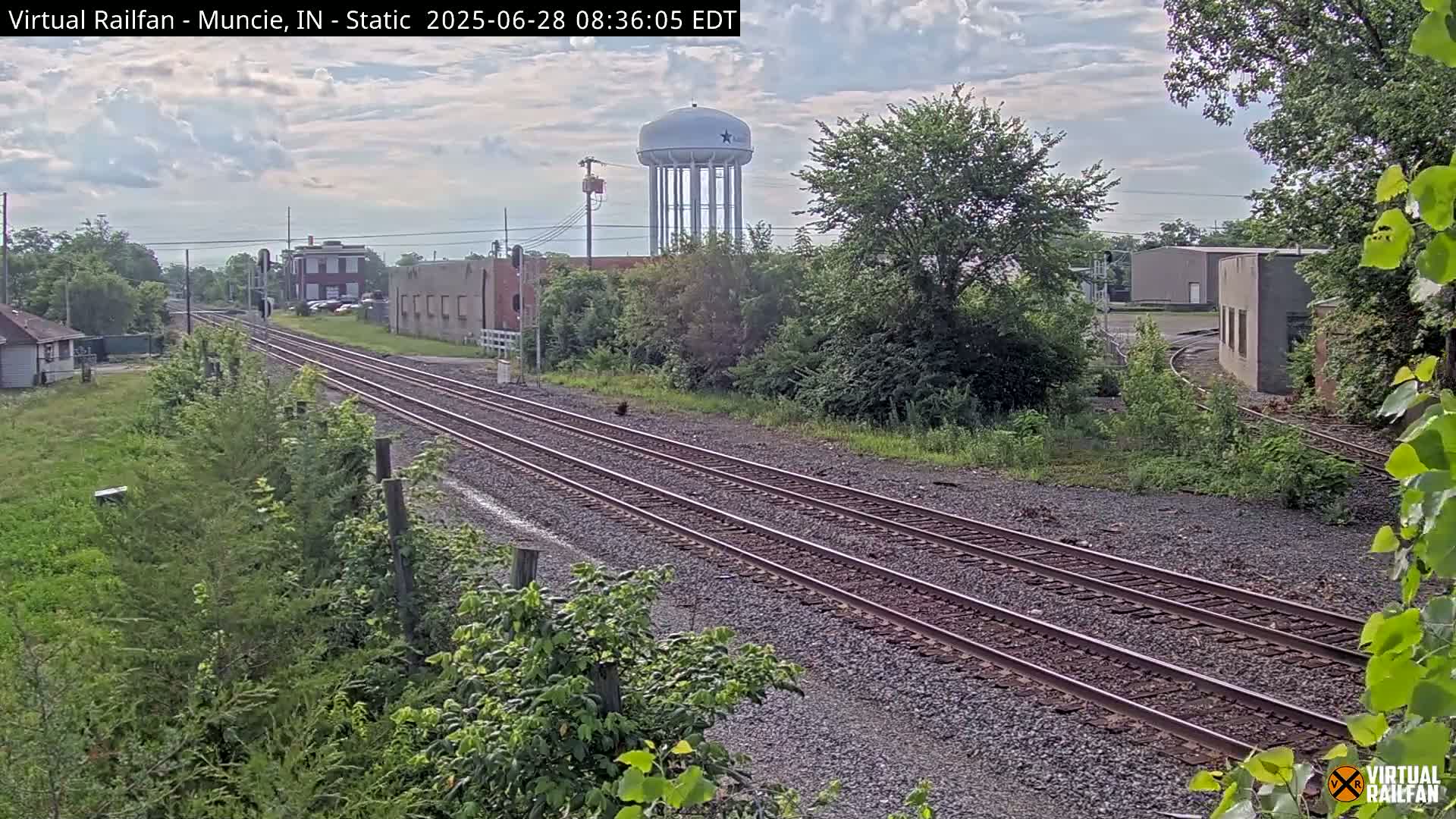 Muncie Railroad Crossing Live Cam - Muncie, Delaware, Indiana, USA