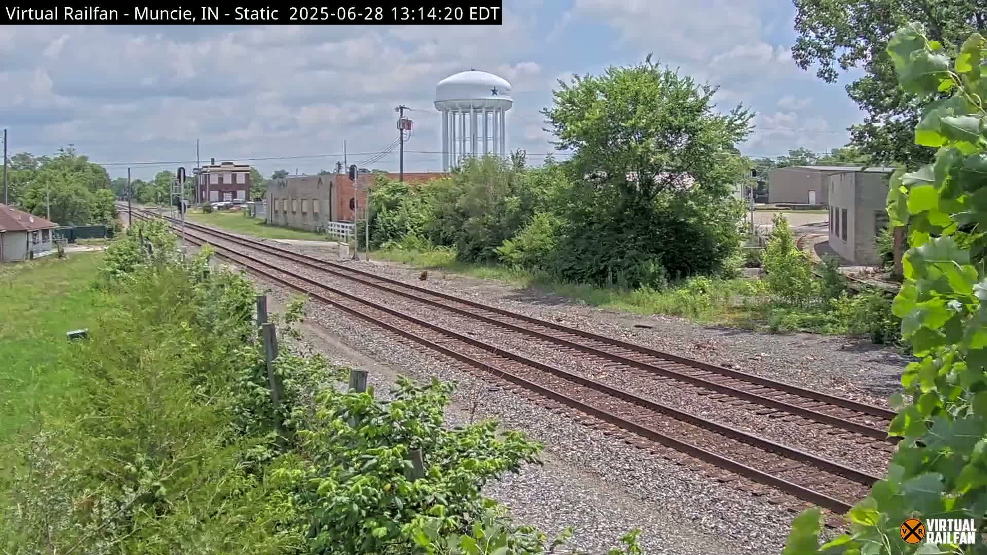 Muncie Railroad Crossing Live Cam - Muncie, Delaware, Indiana, USA