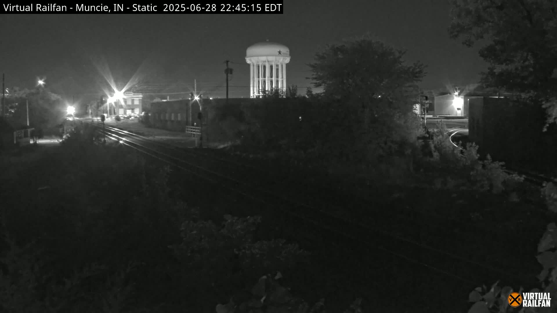 Muncie Railroad Crossing Live Cam - Muncie, Delaware, Indiana, USA