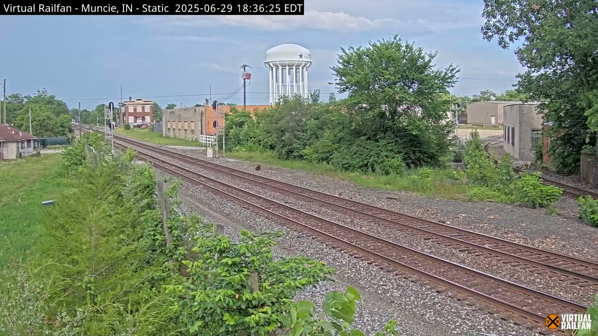 Muncie Railroad Crossing Live Cam - Muncie, Delaware, Indiana, USA