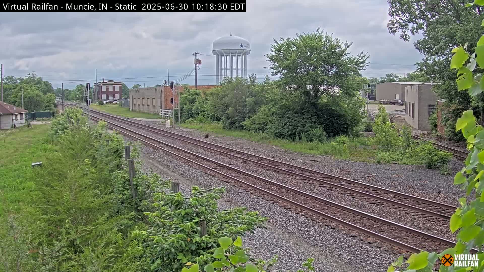 Muncie Railroad Crossing Live Cam - Muncie, Delaware, Indiana, USA