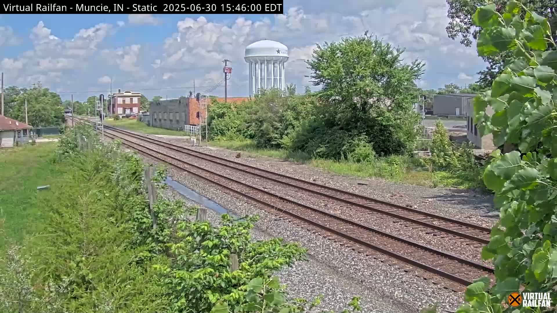 Muncie Railroad Crossing Live Cam - Muncie, Delaware, Indiana, USA