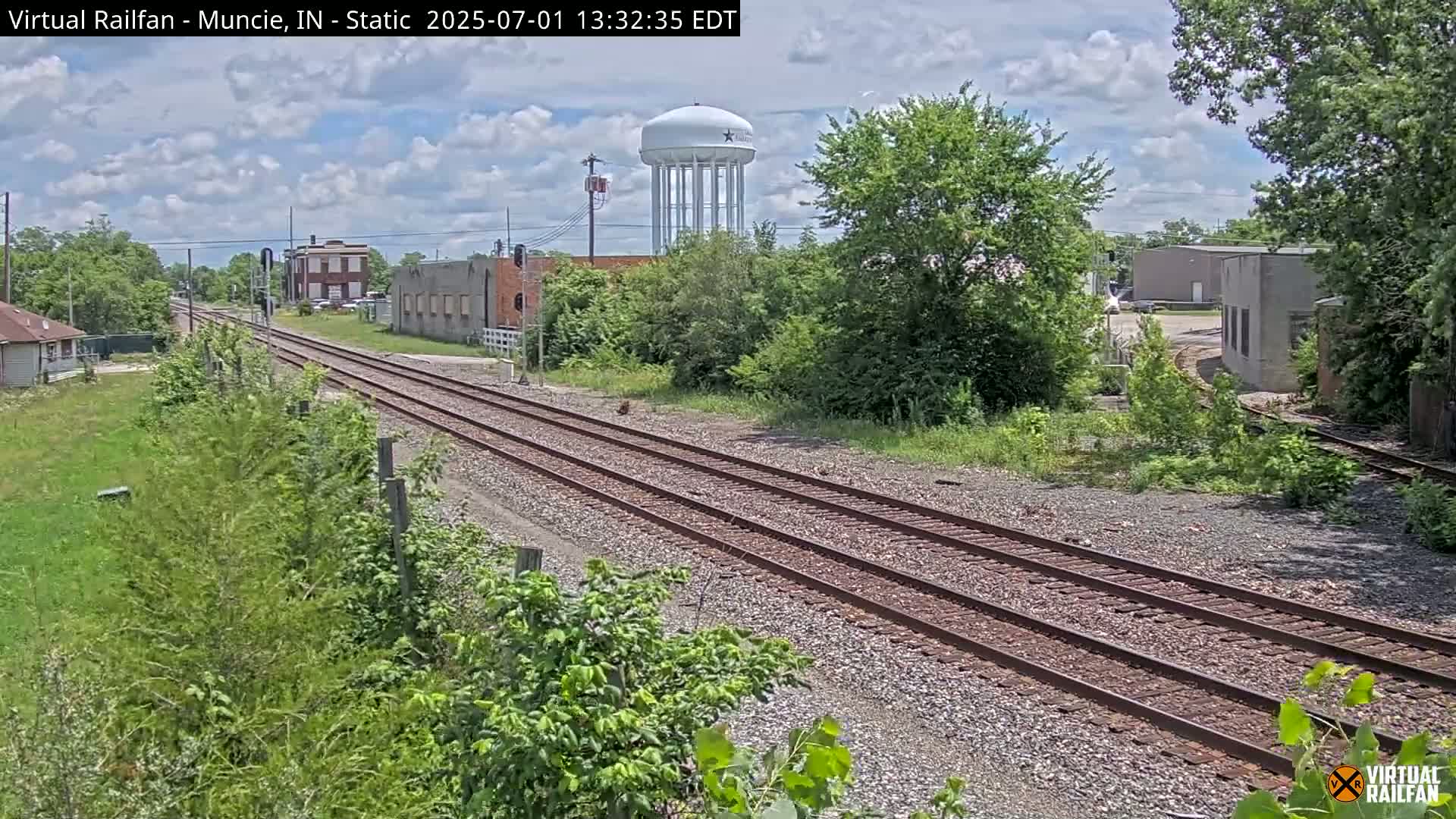 Muncie Railroad Crossing Live Cam - Muncie, Delaware, Indiana, USA