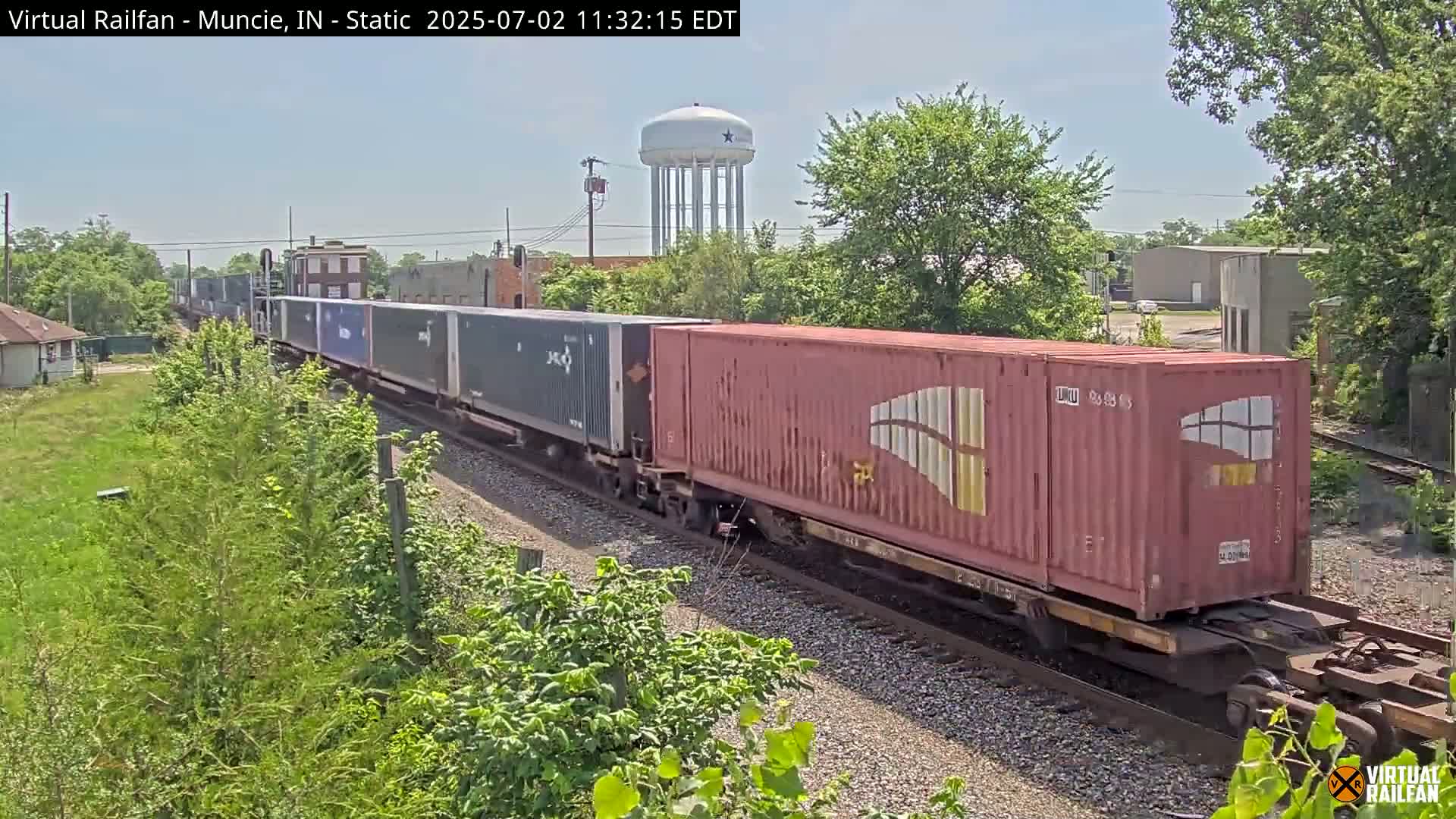Muncie Railroad Crossing Live Cam - Muncie, Delaware, Indiana, USA