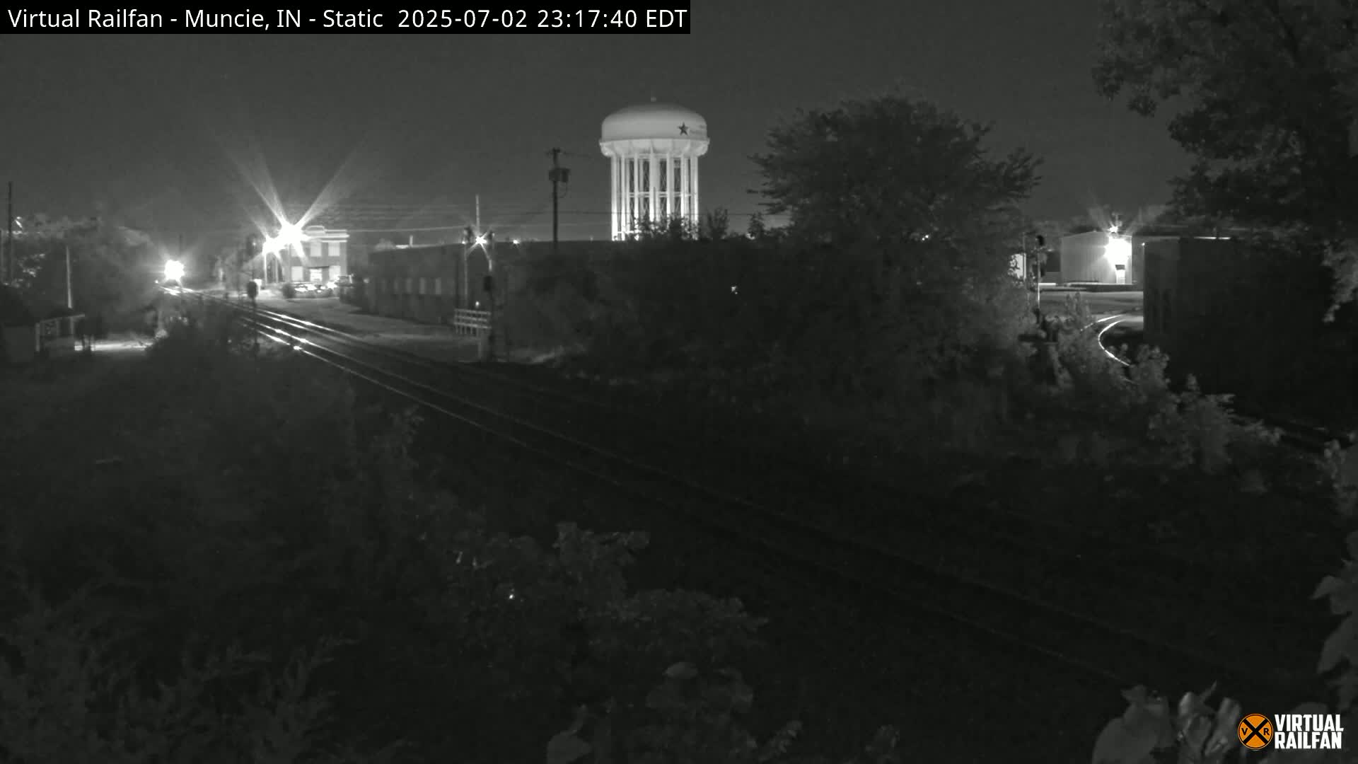 Muncie Railroad Crossing Live Cam - Muncie, Delaware, Indiana, USA