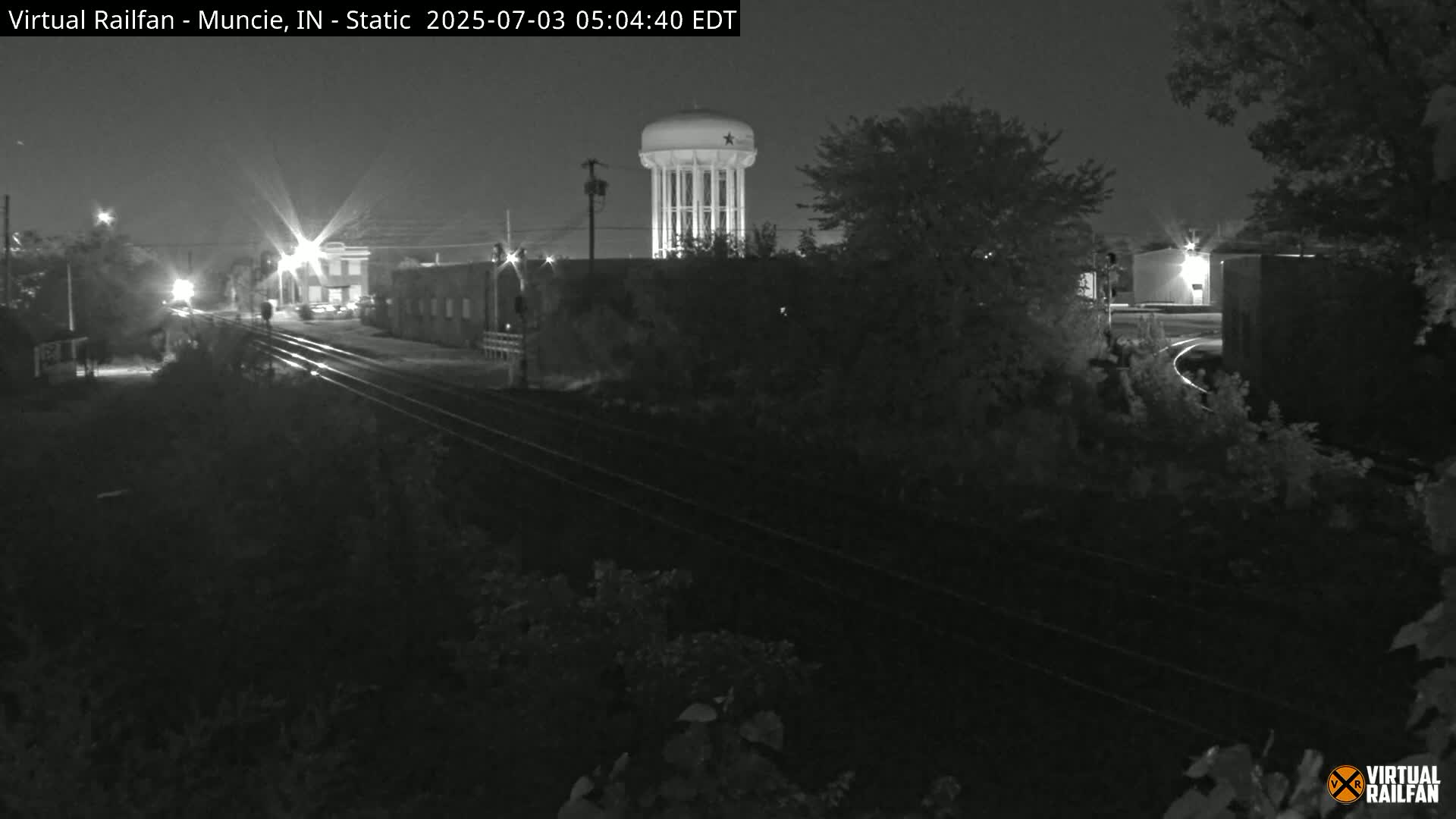 Muncie Railroad Crossing Live Cam - Muncie, Delaware, Indiana, USA