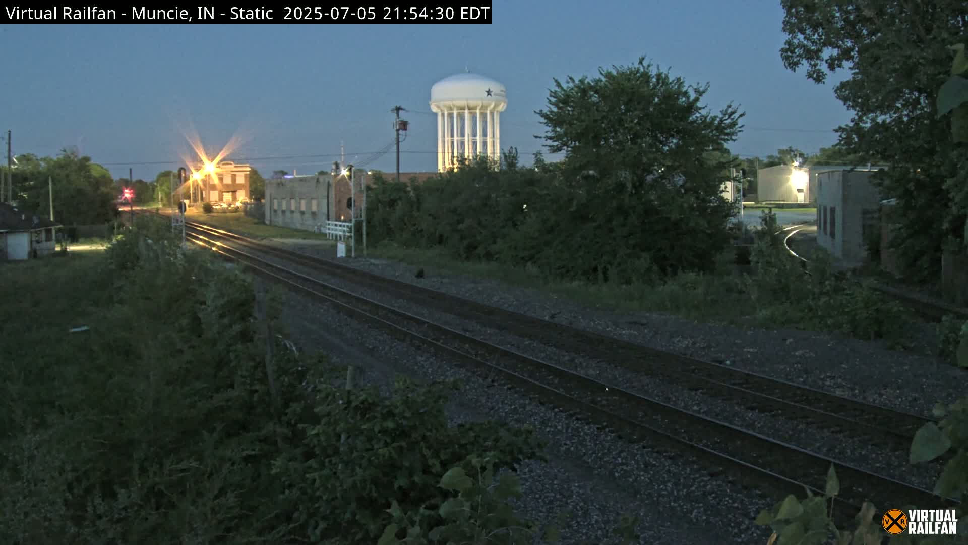 Muncie Railroad Crossing Live Cam - Muncie, Delaware, Indiana, USA