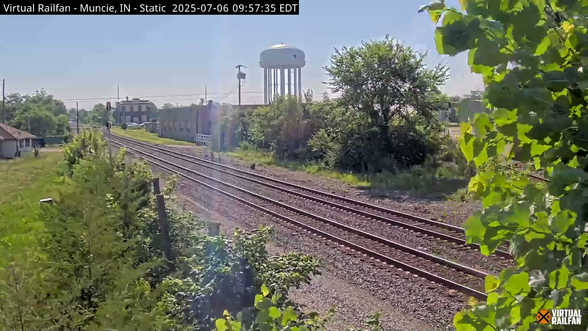 Muncie Railroad Crossing Live Cam - Muncie, Delaware, Indiana, USA