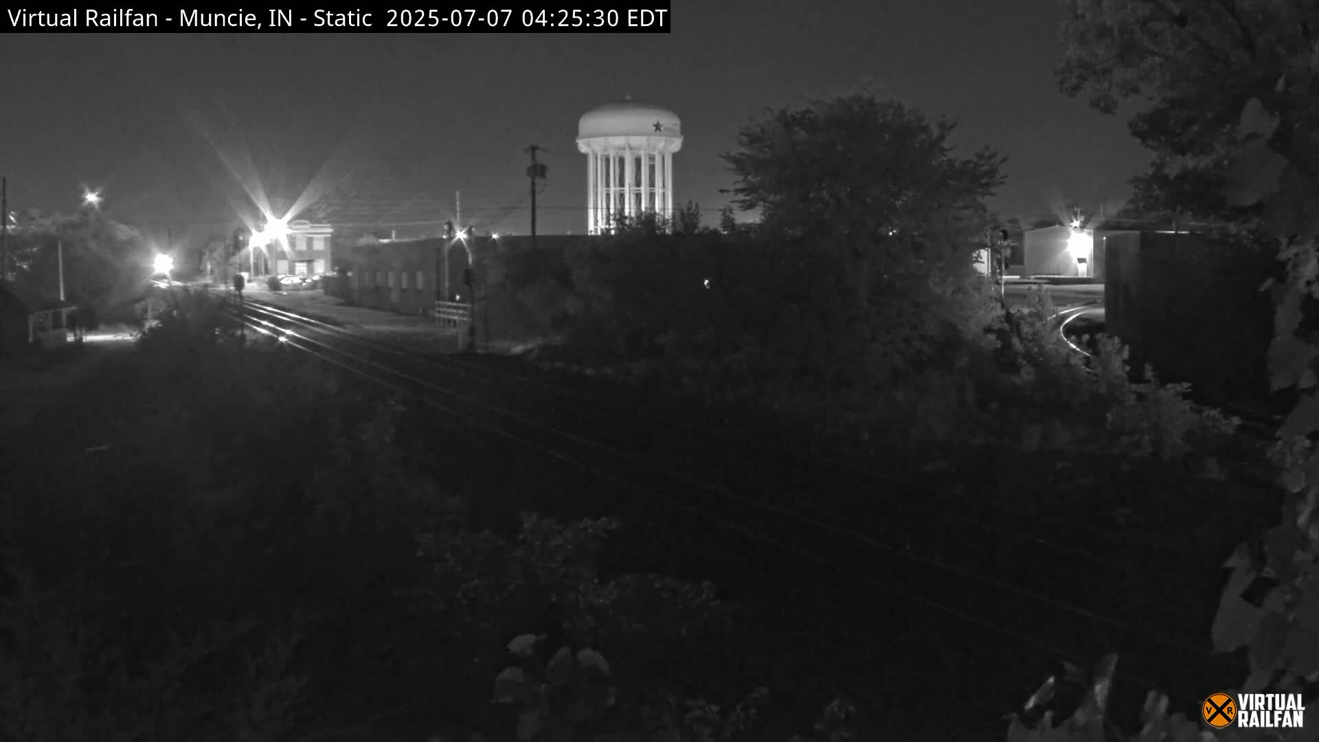 Muncie Railroad Crossing Live Cam - Muncie, Delaware, Indiana, USA
