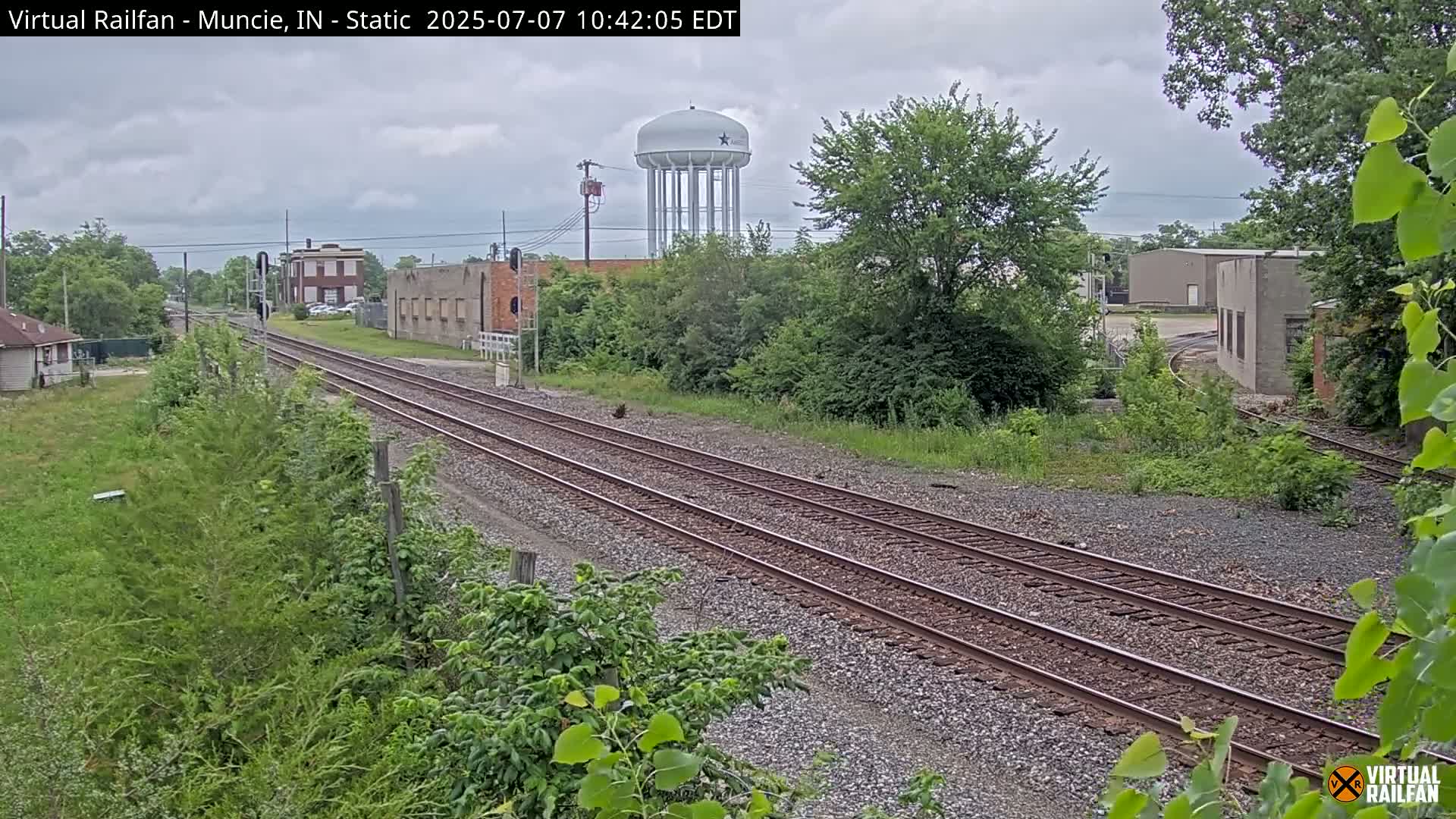 Muncie Railroad Crossing Live Cam - Muncie, Delaware, Indiana, USA