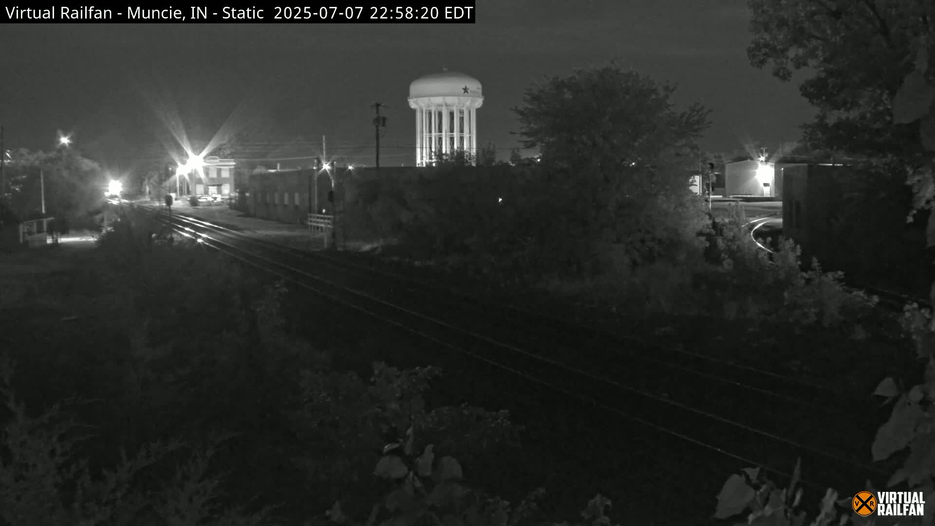 Muncie Railroad Crossing Live Cam - Muncie, Delaware, Indiana, USA