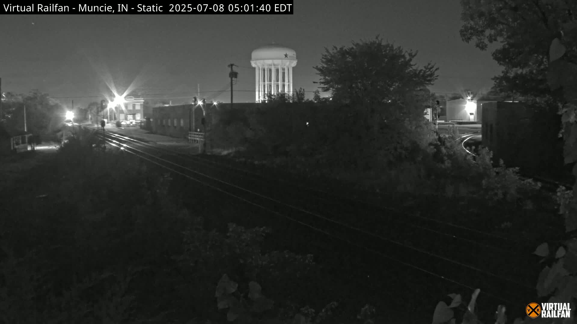 Muncie Railroad Crossing Live Cam - Muncie, Delaware, Indiana, USA