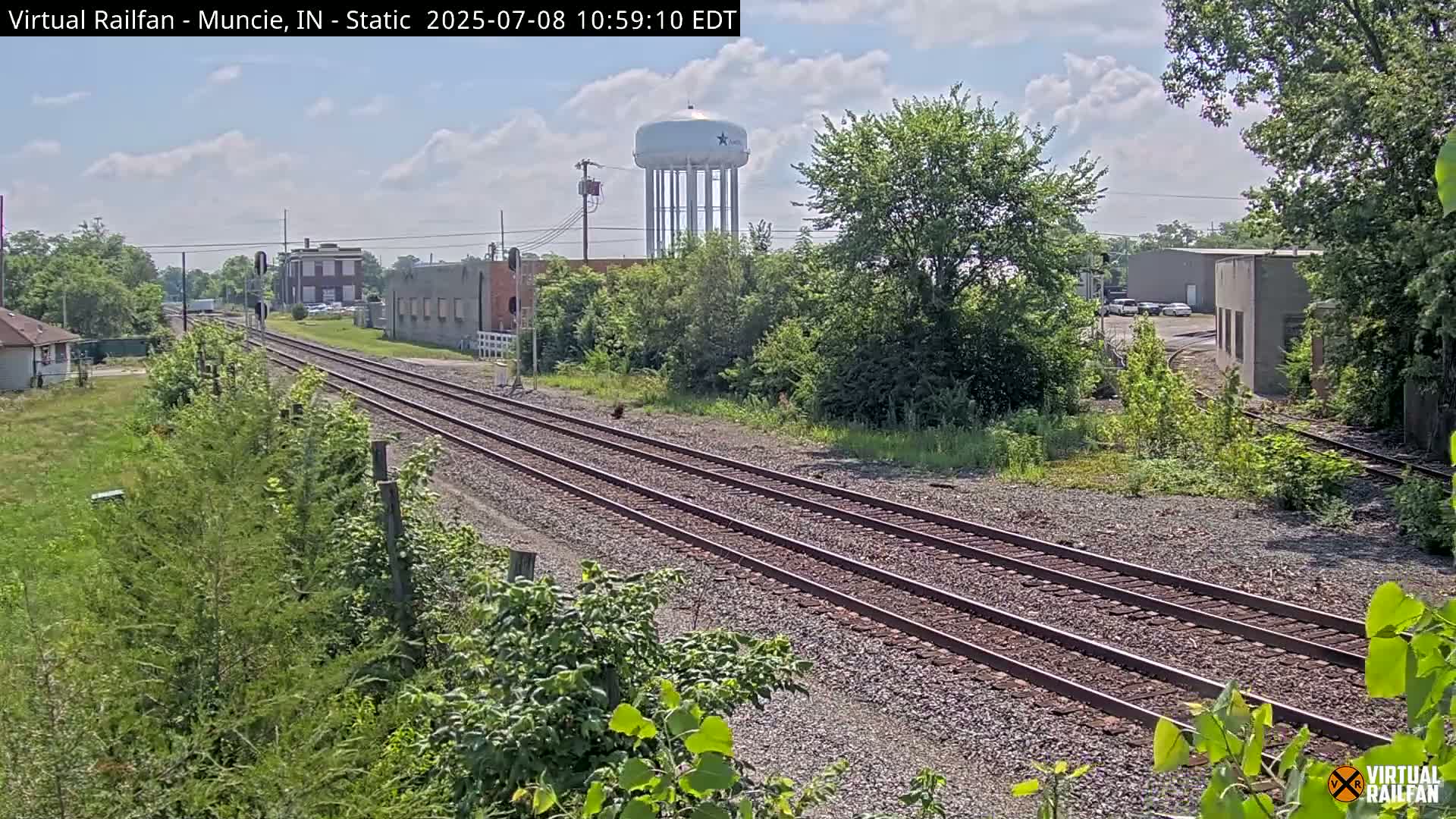 Muncie Railroad Crossing Live Cam - Muncie, Delaware, Indiana, USA