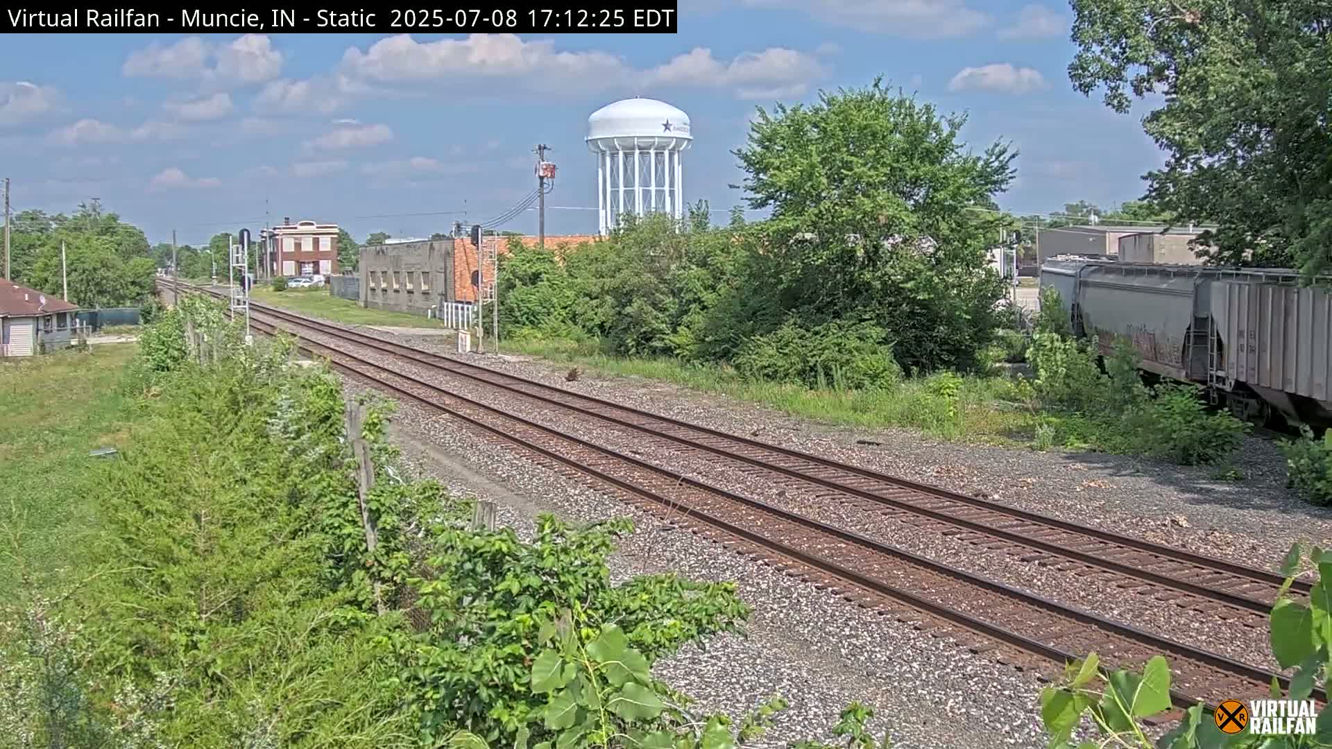 Muncie Railroad Crossing Live Cam - Muncie, Delaware, Indiana, USA