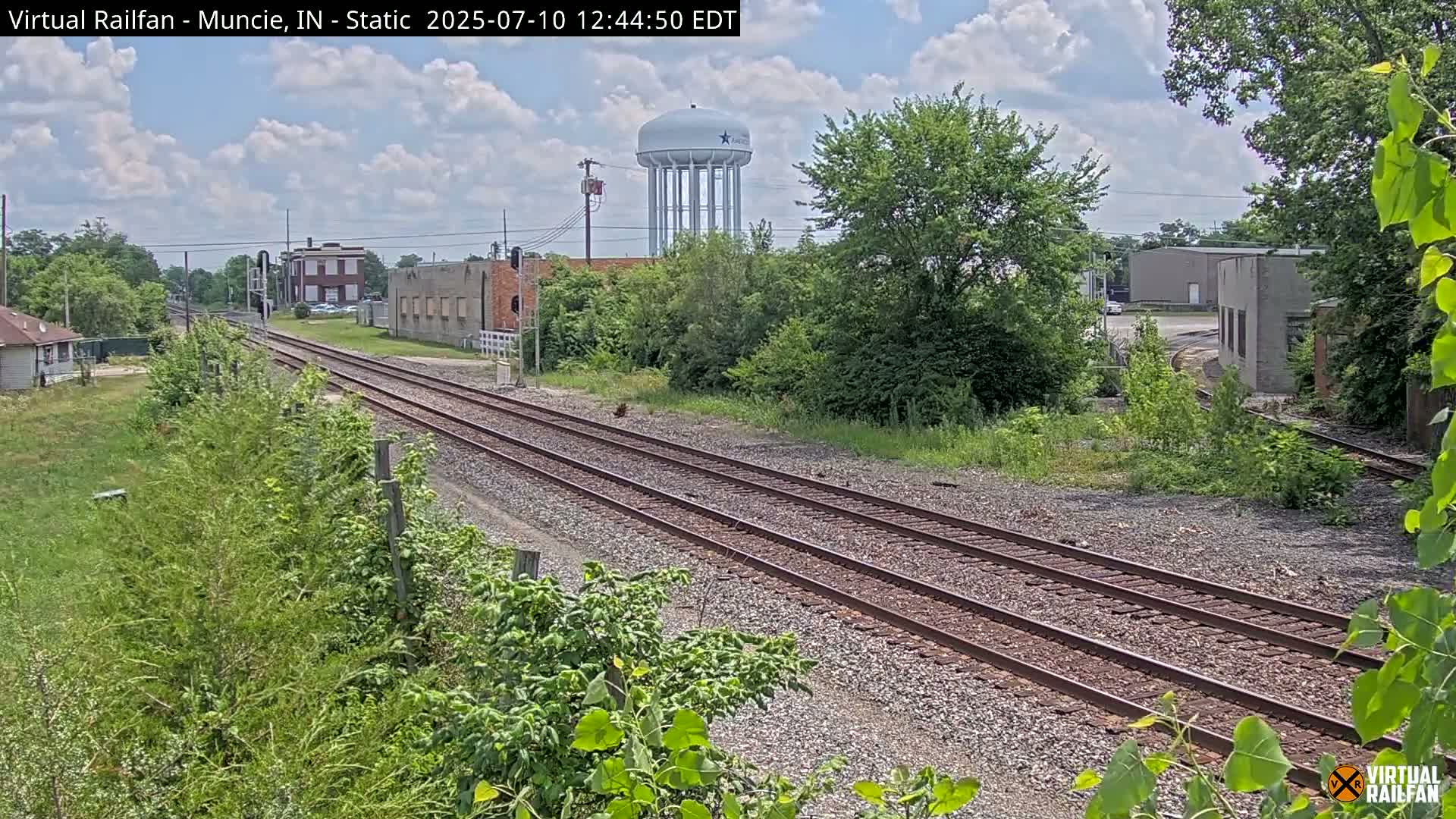 Muncie Railroad Crossing Live Cam - Muncie, Delaware, Indiana, USA