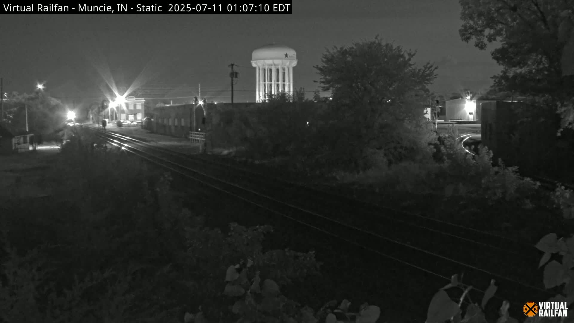 Muncie Railroad Crossing Live Cam - Muncie, Delaware, Indiana, USA