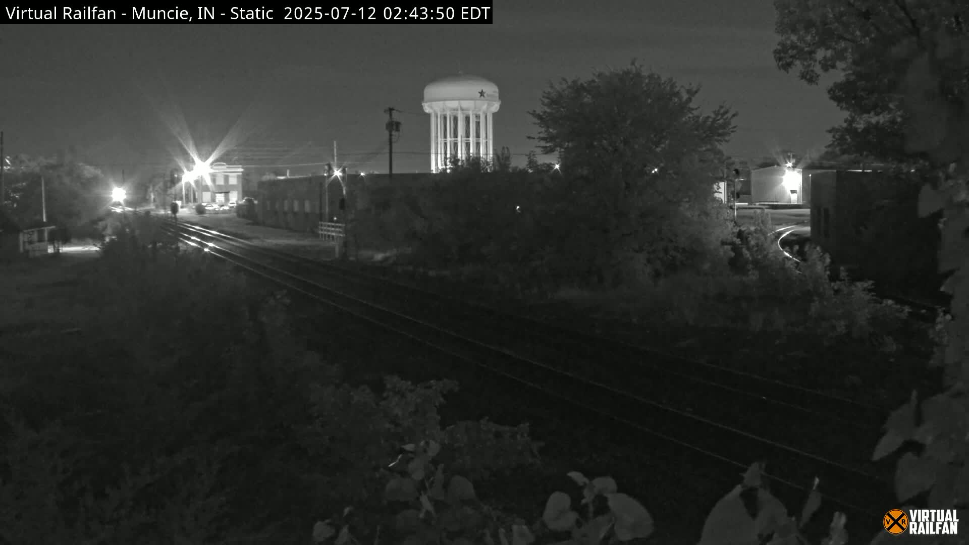 Muncie Railroad Crossing Live Cam - Muncie, Delaware, Indiana, USA