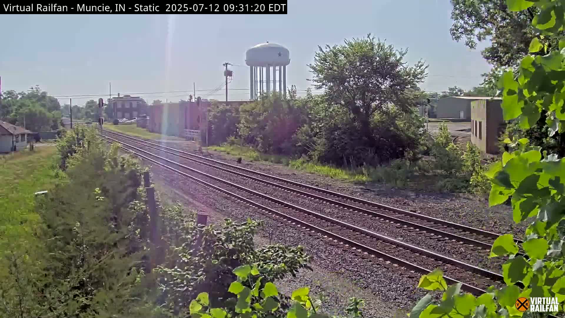 Muncie Railroad Crossing Live Cam - Muncie, Delaware, Indiana, USA