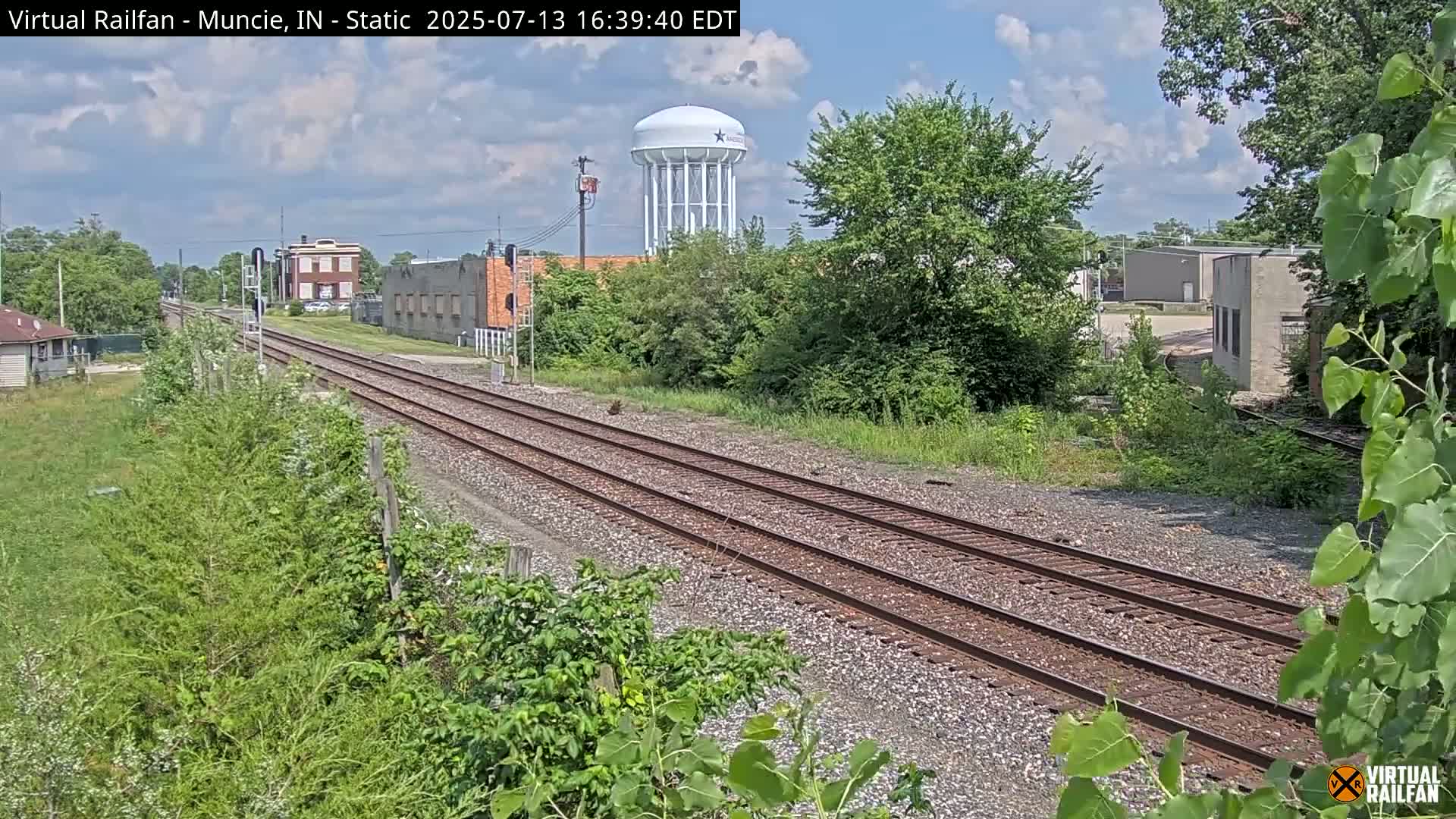 Muncie Railroad Crossing Live Cam - Muncie, Delaware, Indiana, USA
