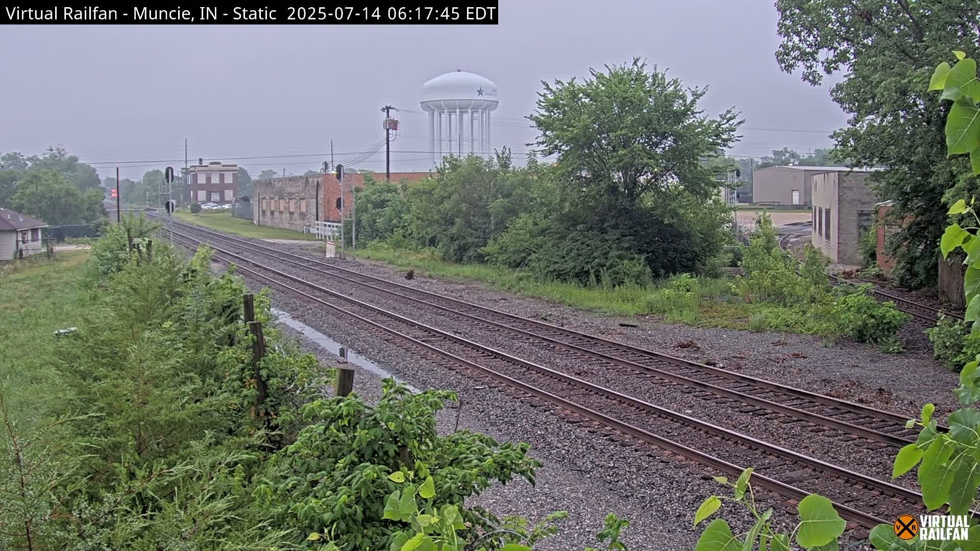 Muncie Railroad Crossing Live Cam - Muncie, Delaware, Indiana, USA