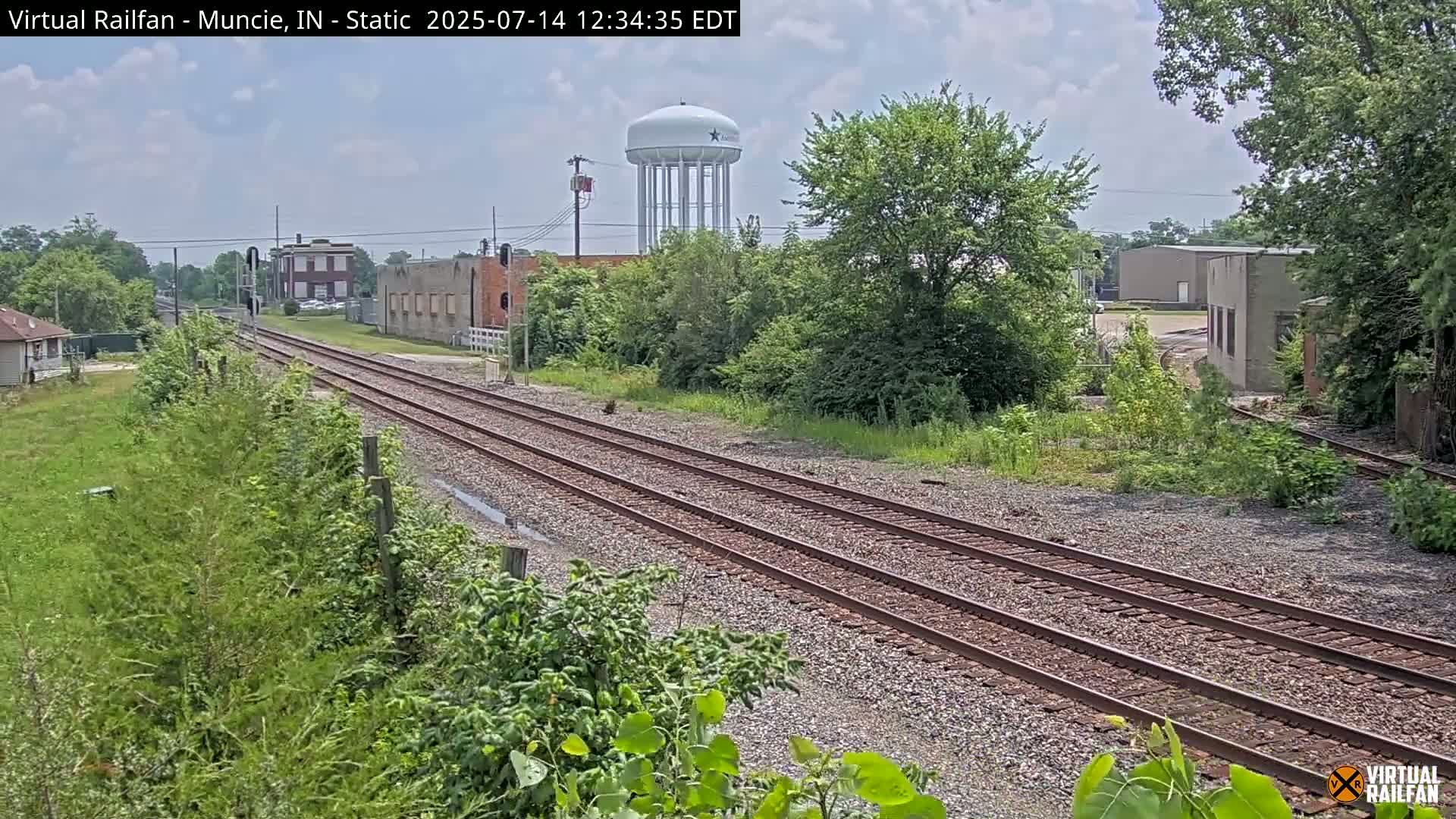 Muncie Railroad Crossing Live Cam - Muncie, Delaware, Indiana, USA