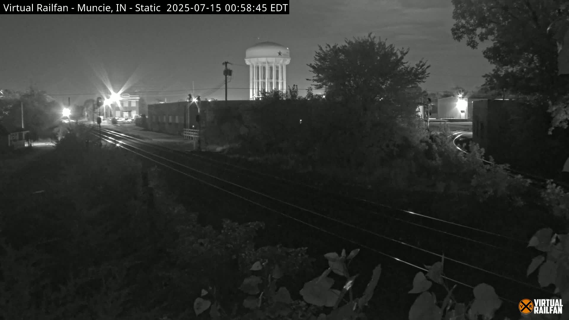 Muncie Railroad Crossing Live Cam - Muncie, Delaware, Indiana, USA