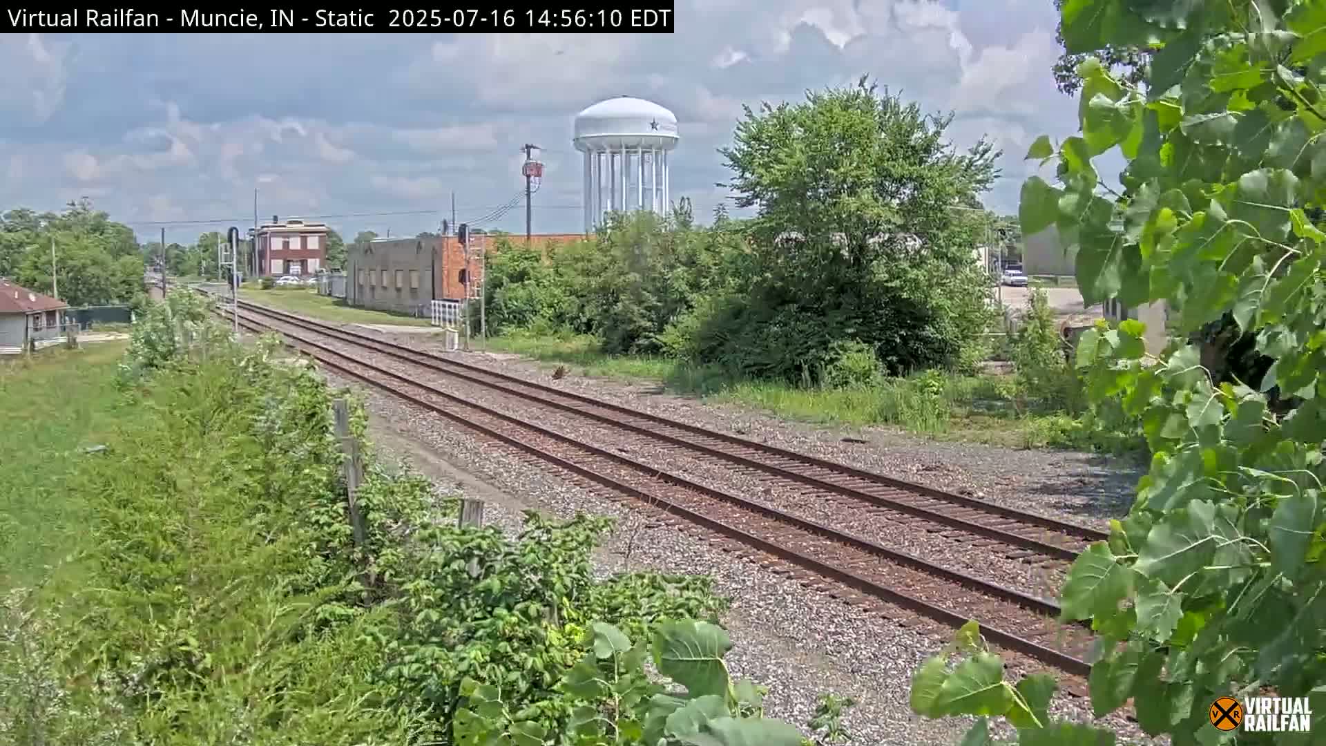 Muncie Railroad Crossing Live Cam - Muncie, Delaware, Indiana, USA