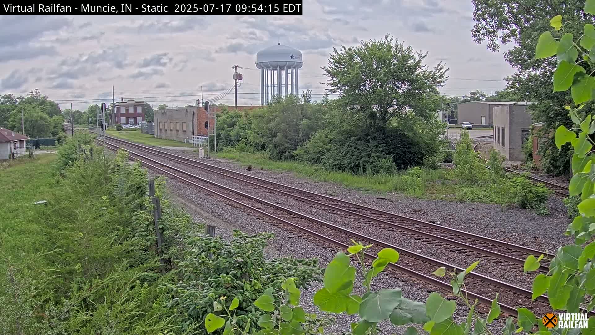 Muncie Railroad Crossing Live Cam - Muncie, Delaware, Indiana, USA