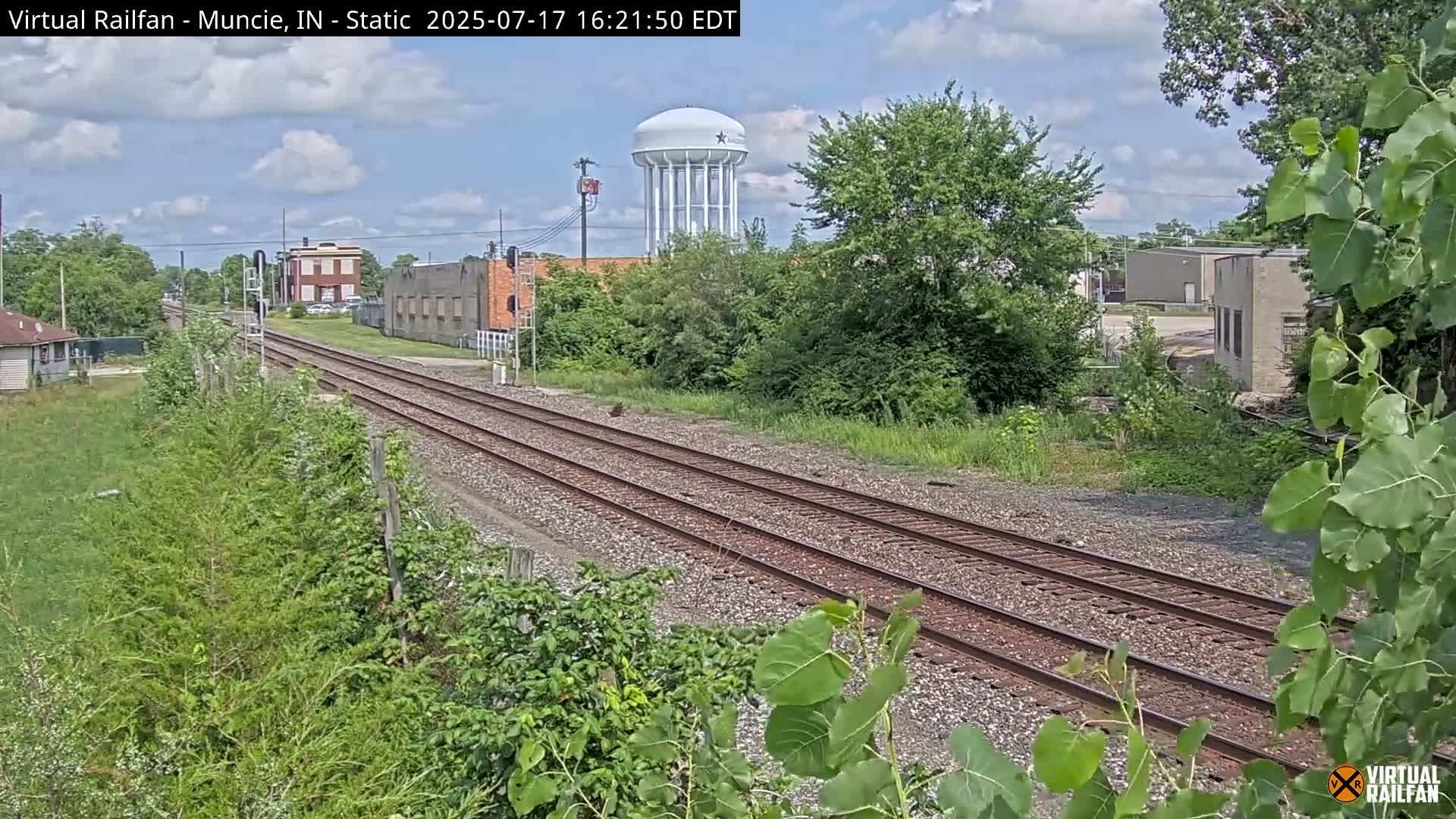Muncie Railroad Crossing Live Cam - Muncie, Delaware, Indiana, USA