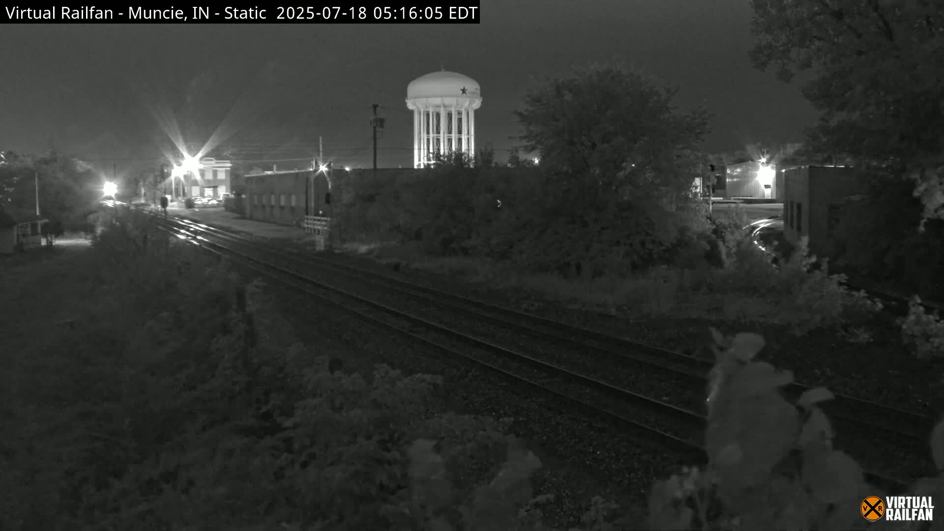Muncie Railroad Crossing Live Cam - Muncie, Delaware, Indiana, USA