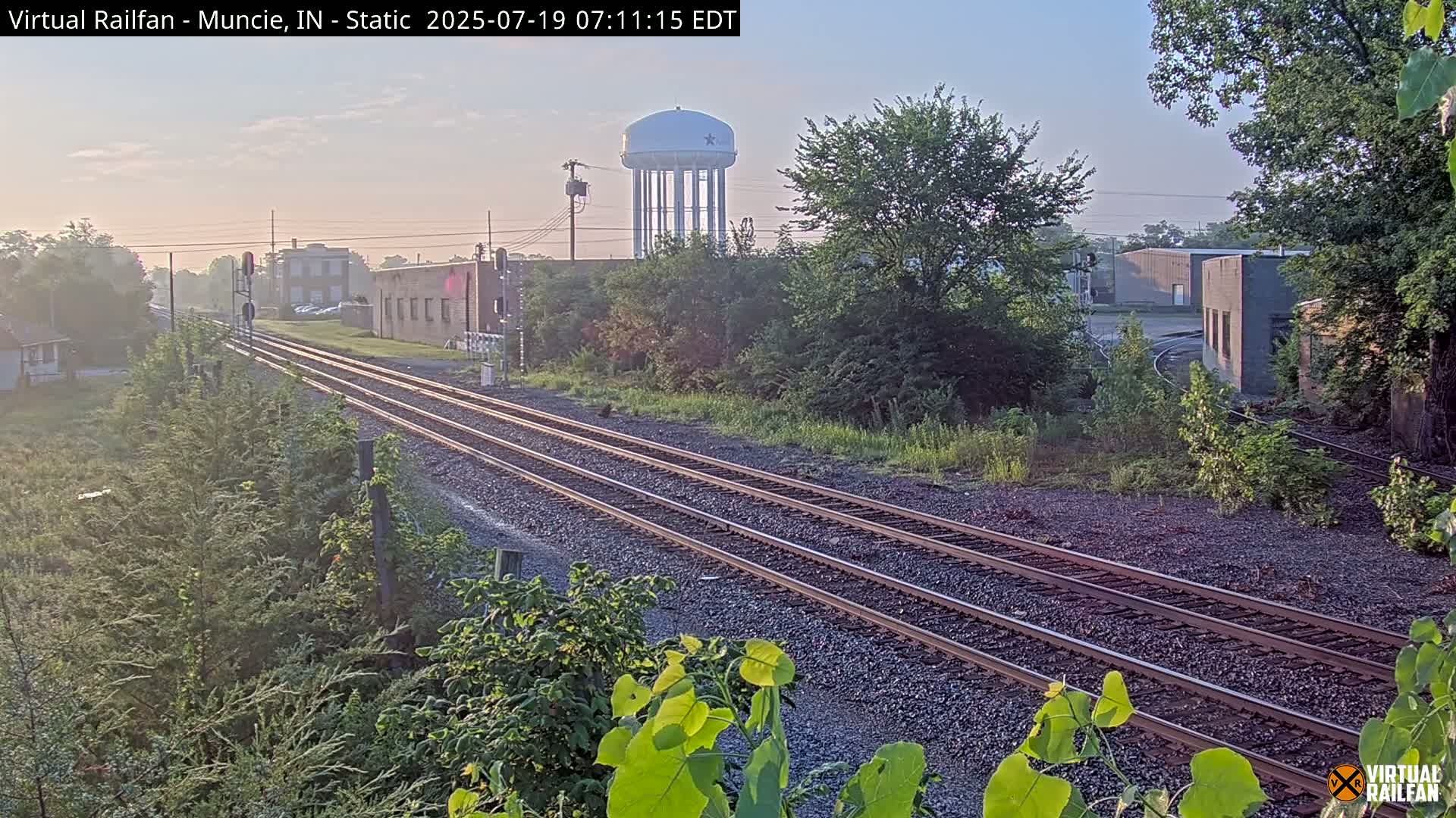 Muncie Railroad Crossing Live Cam - Muncie, Delaware, Indiana, USA