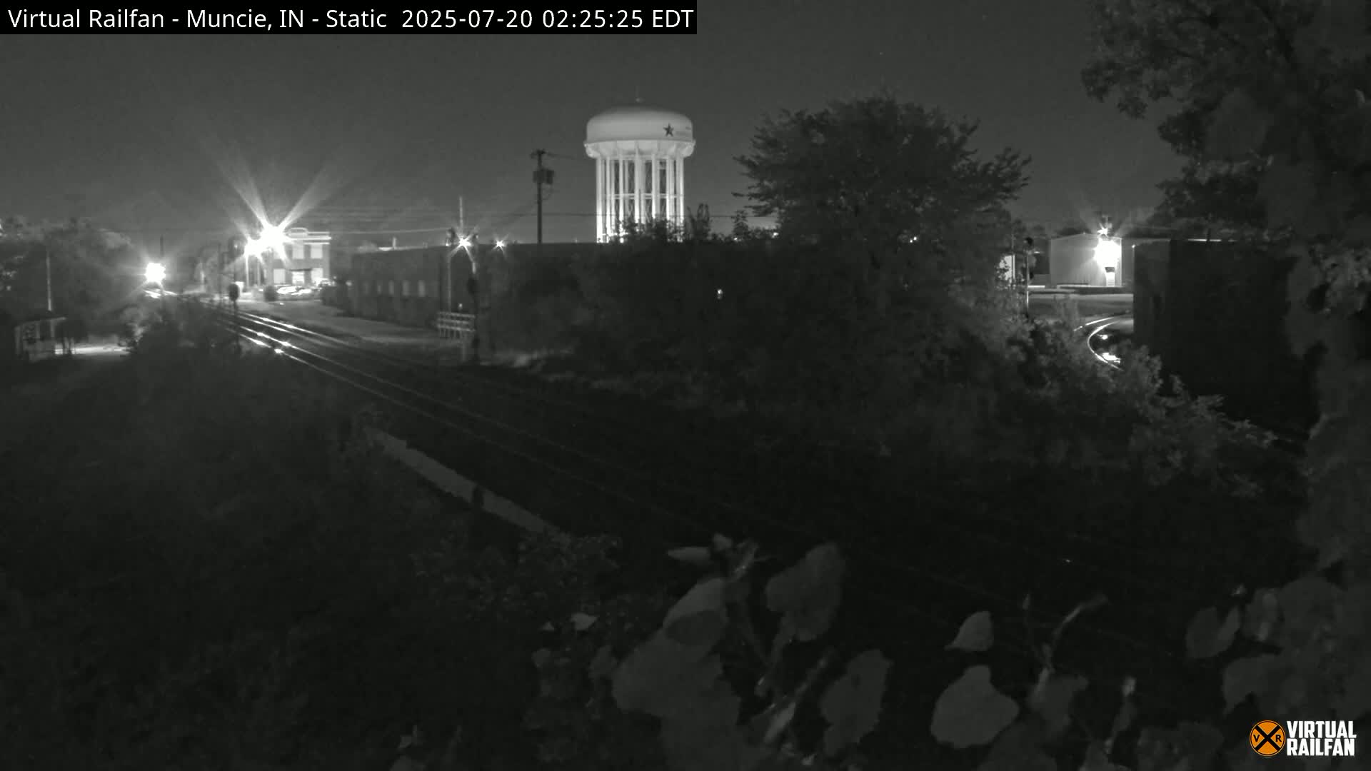 Muncie Railroad Crossing Live Cam - Muncie, Delaware, Indiana, USA