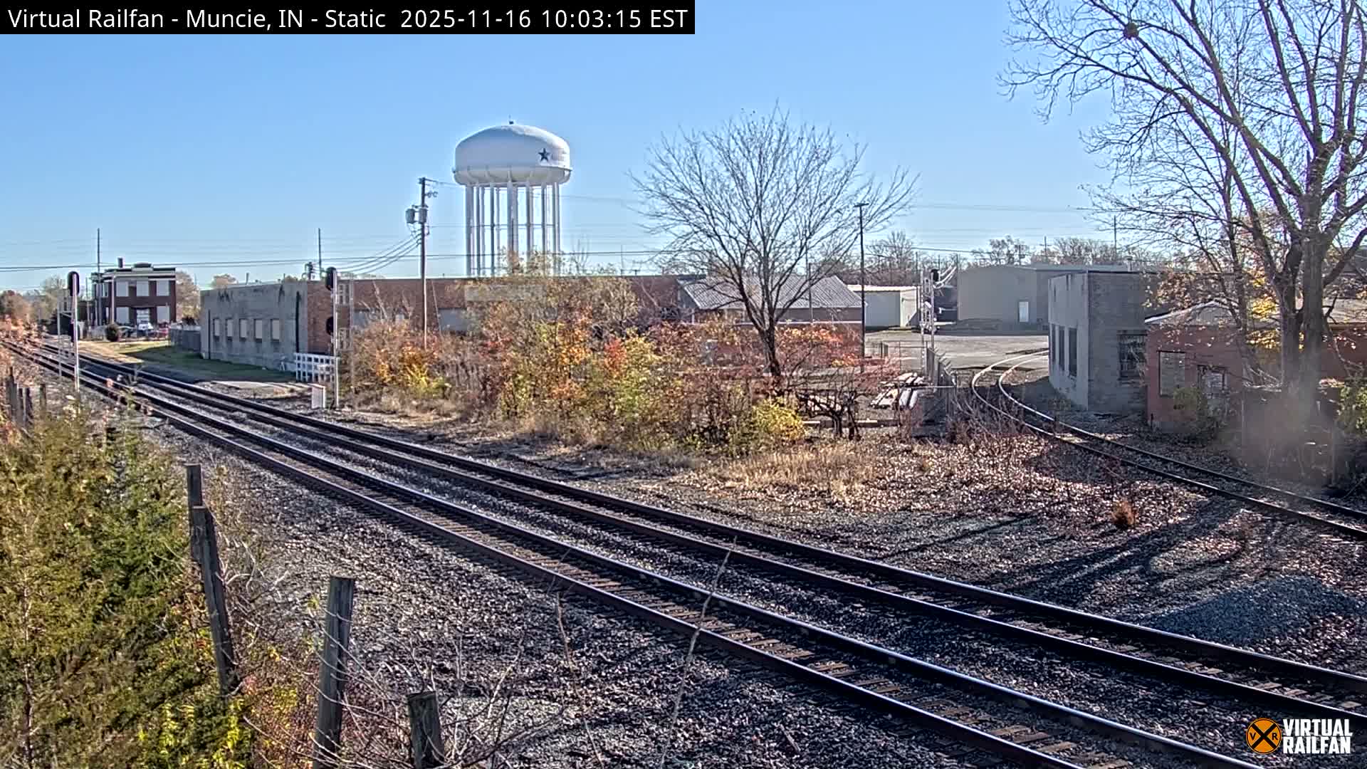 Muncie Railroad Crossing Live Cam - Muncie, Delaware, Indiana, USA