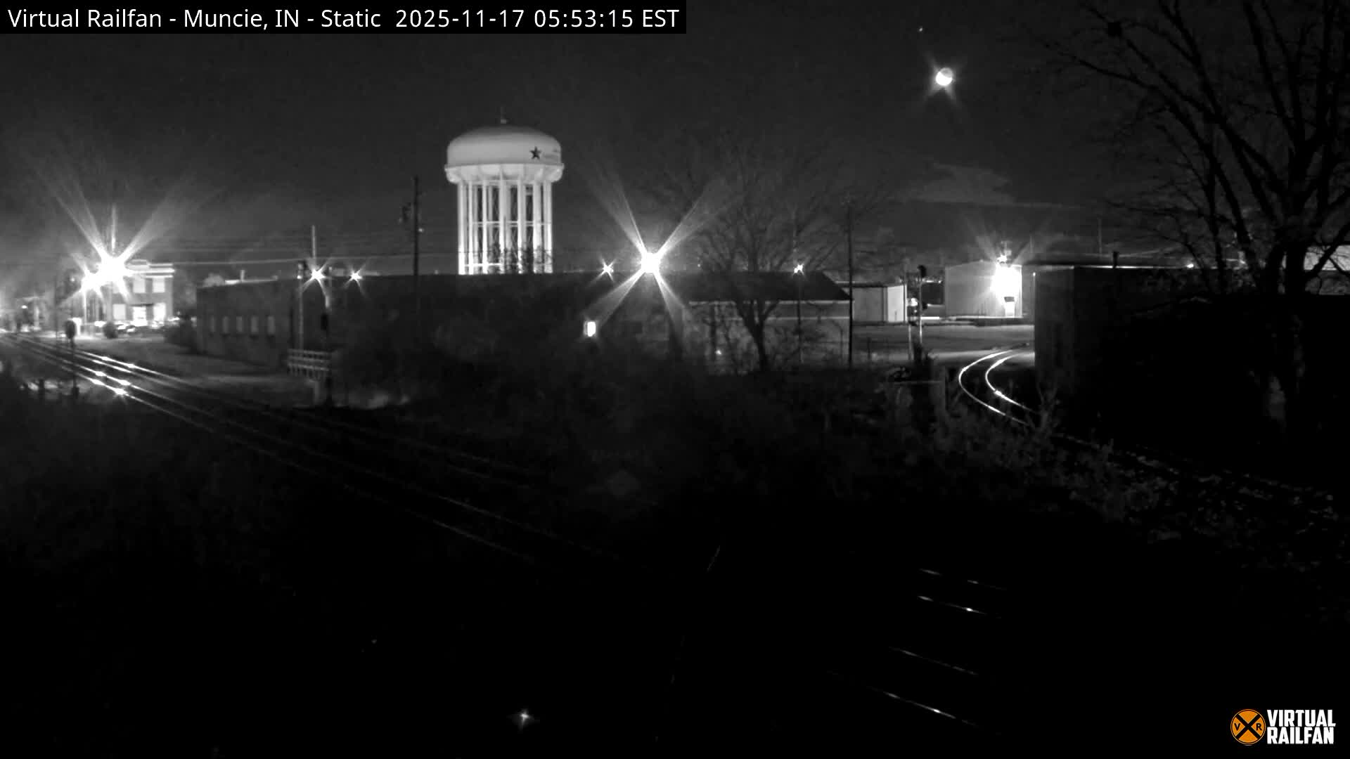 Muncie Railroad Crossing Live Cam - Muncie, Delaware, Indiana, USA