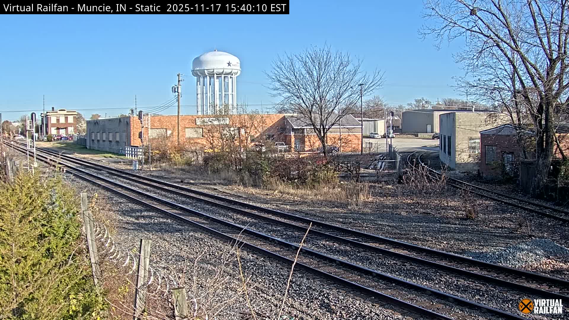 Muncie Railroad Crossing Live Cam - Muncie, Delaware, Indiana, USA