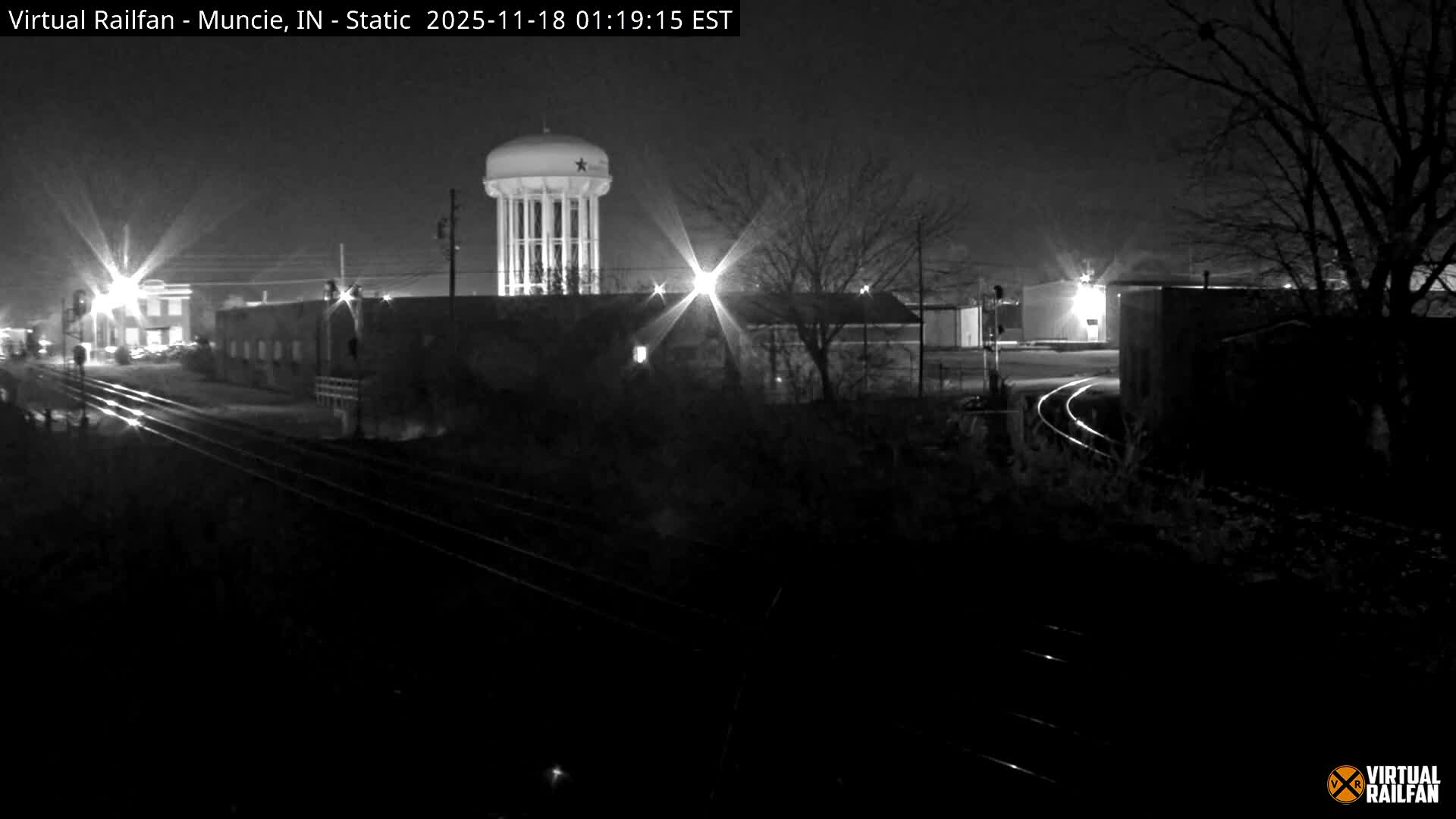 Muncie Railroad Crossing Live Cam - Muncie, Delaware, Indiana, USA