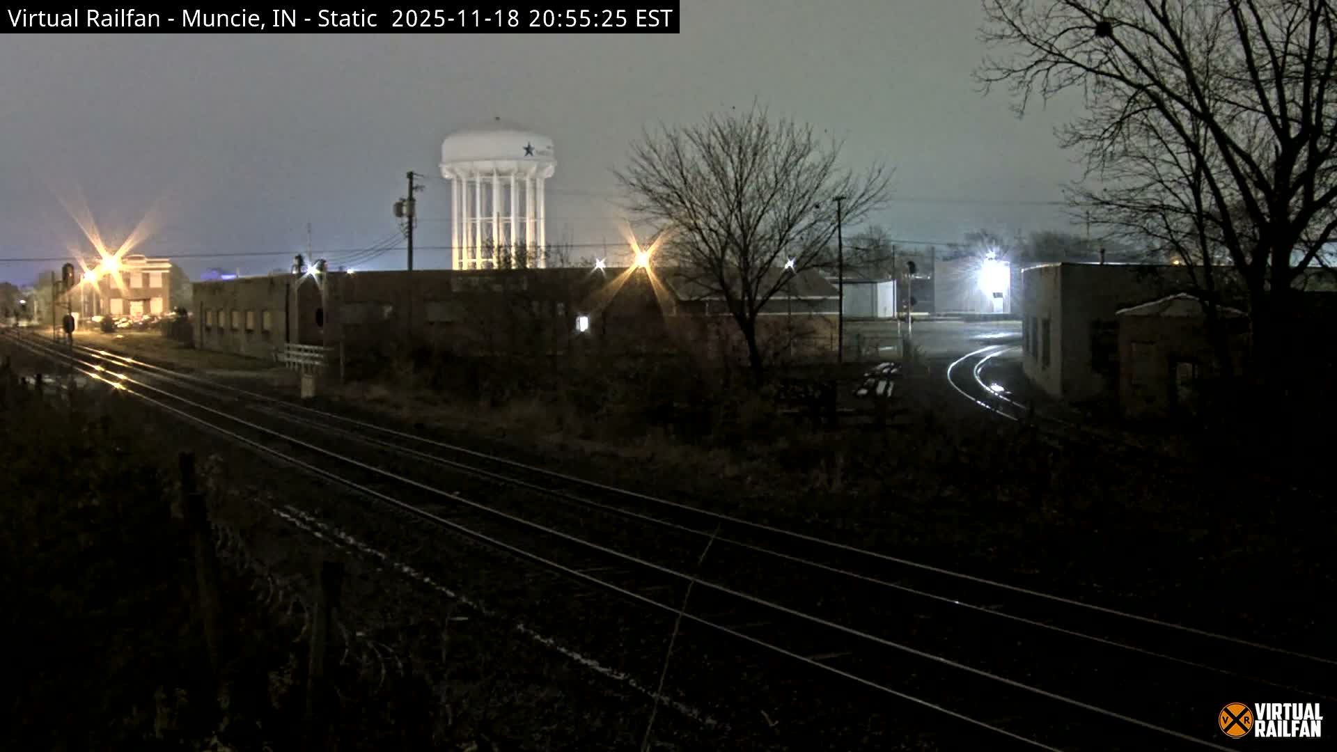 Muncie Railroad Crossing & Industry Area Live Cam - Muncie, Delaware, Indiana, USA