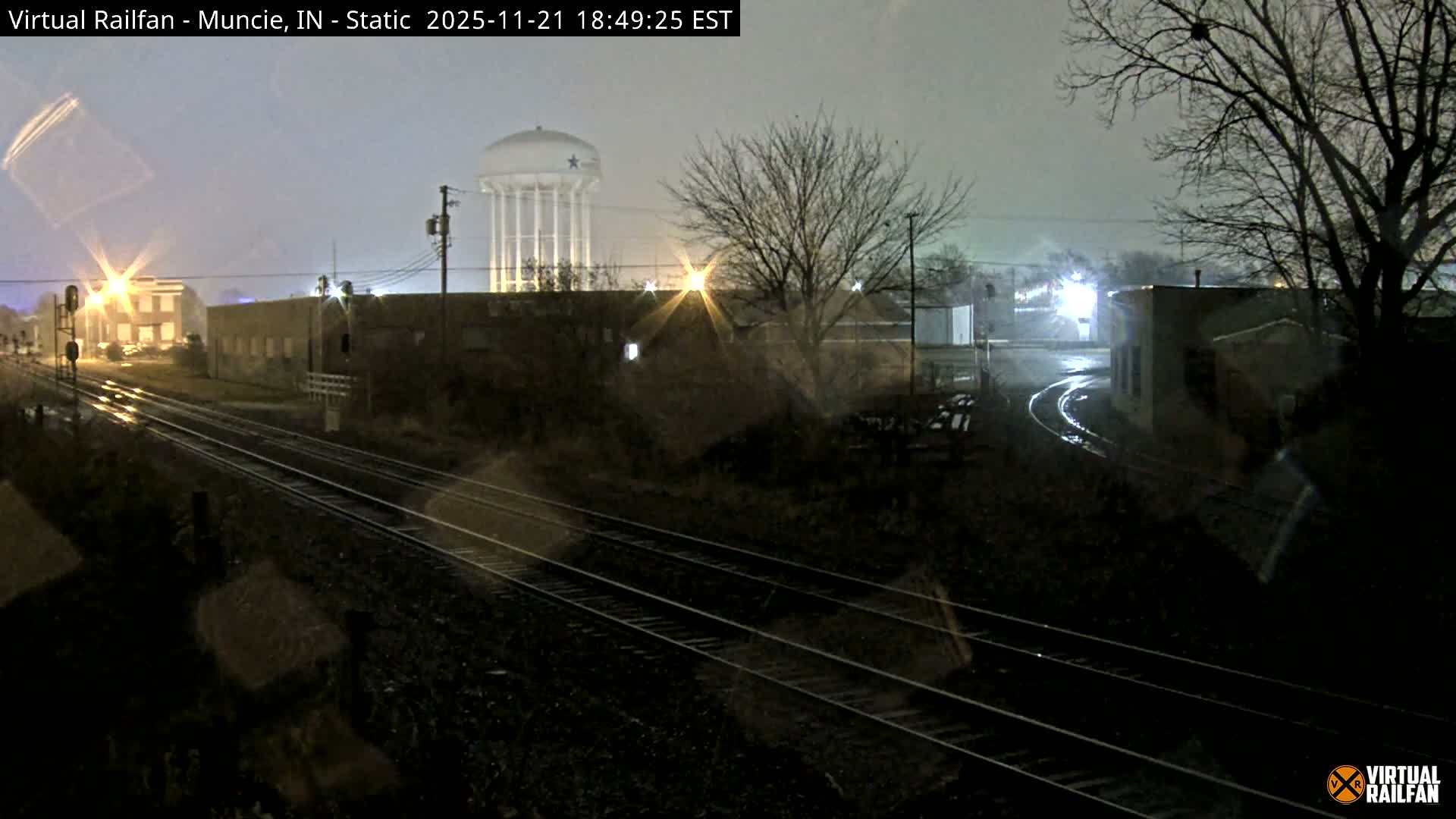 Muncie Railroad Crossing & Industry Area Live Cam - Muncie, Delaware, Indiana, USA