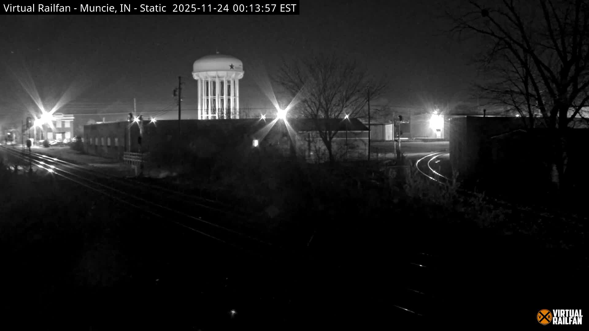 Muncie Railroad Crossing & Industry Area Live Cam - Muncie, Delaware, Indiana, USA