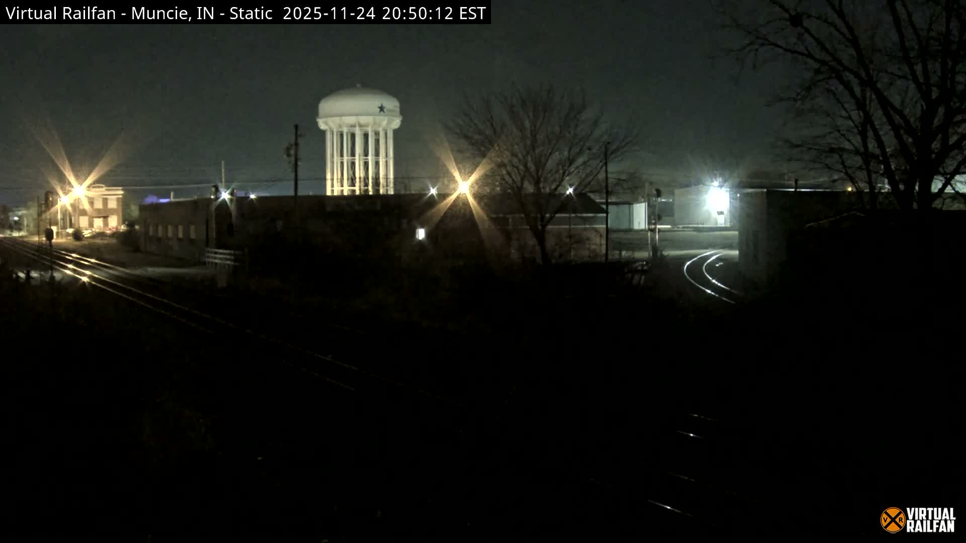 Muncie Railroad Crossing & Industry Area Live Cam - Muncie, Delaware, Indiana, USA