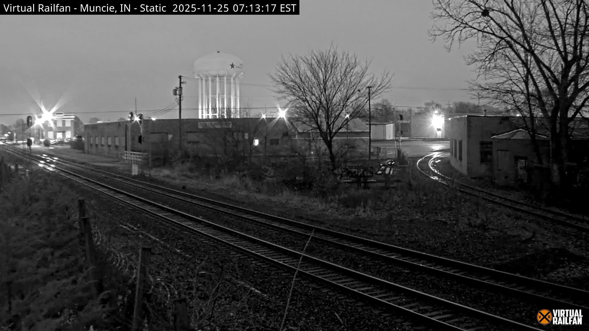 Muncie Railroad Crossing & Industry Area Live Cam - Muncie, Delaware, Indiana, USA