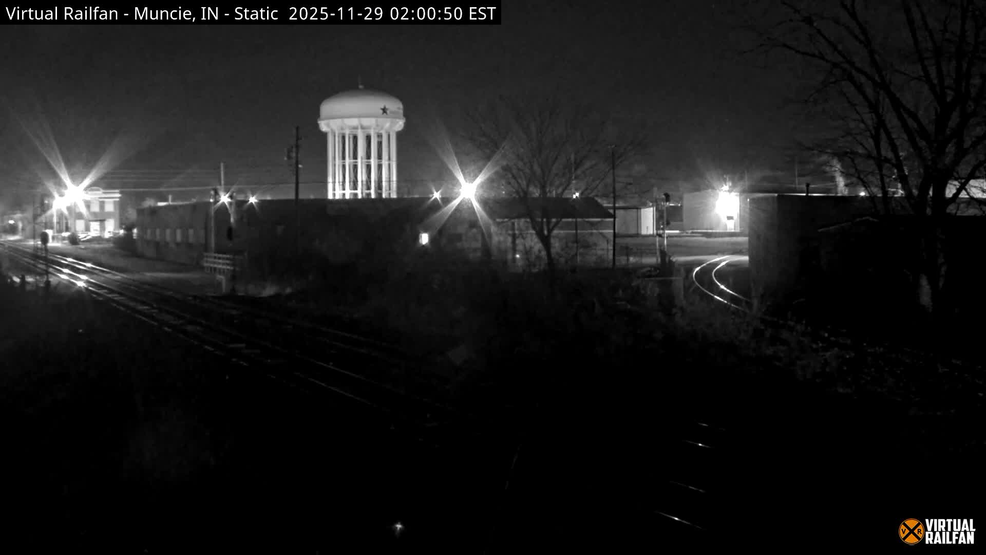 Muncie Railroad Crossing & Industry Area Live Cam - Muncie, Delaware, Indiana, USA
