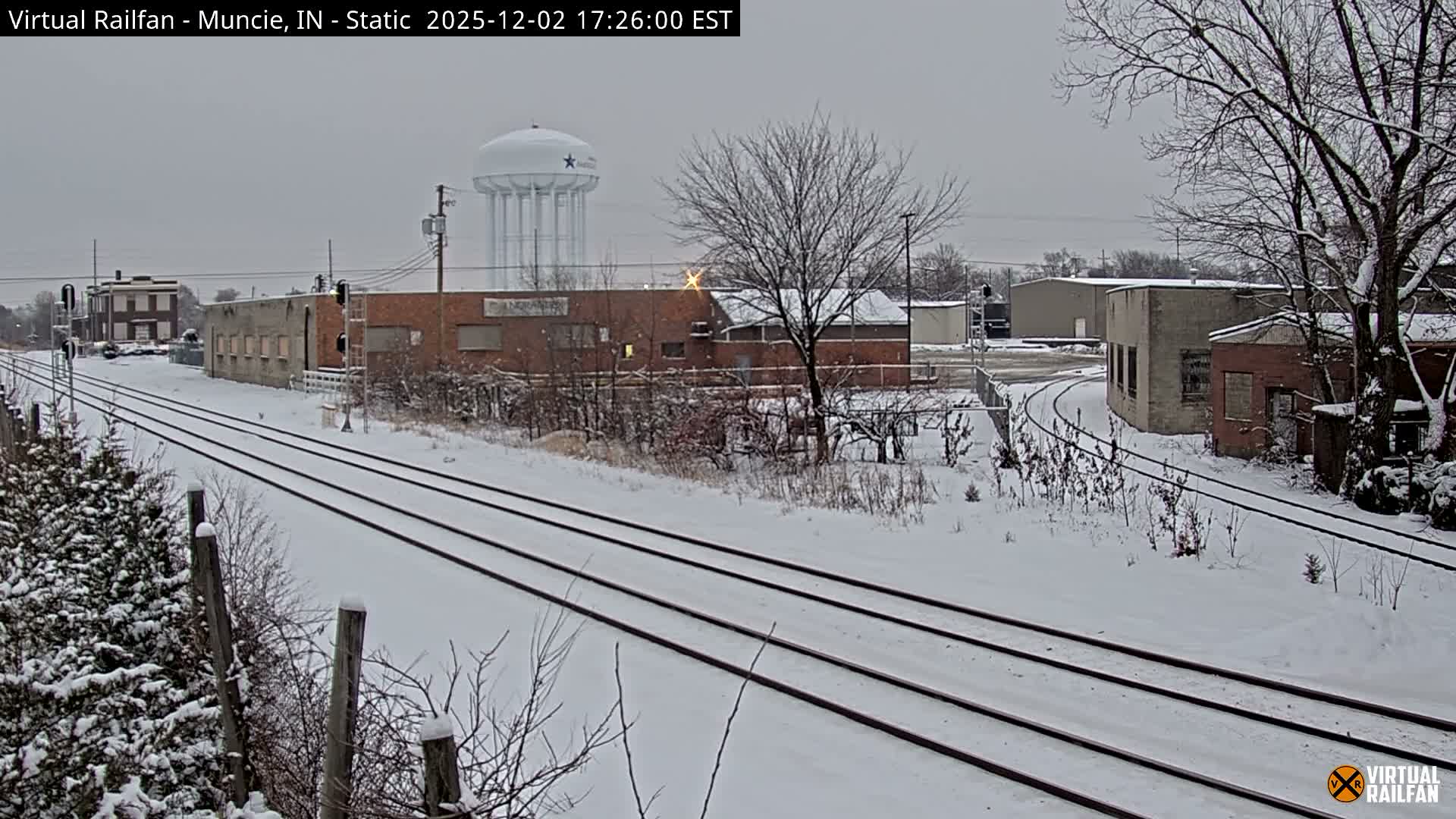 Muncie Railroad Crossing & Industry Area Live Cam - Muncie, Delaware, Indiana, USA