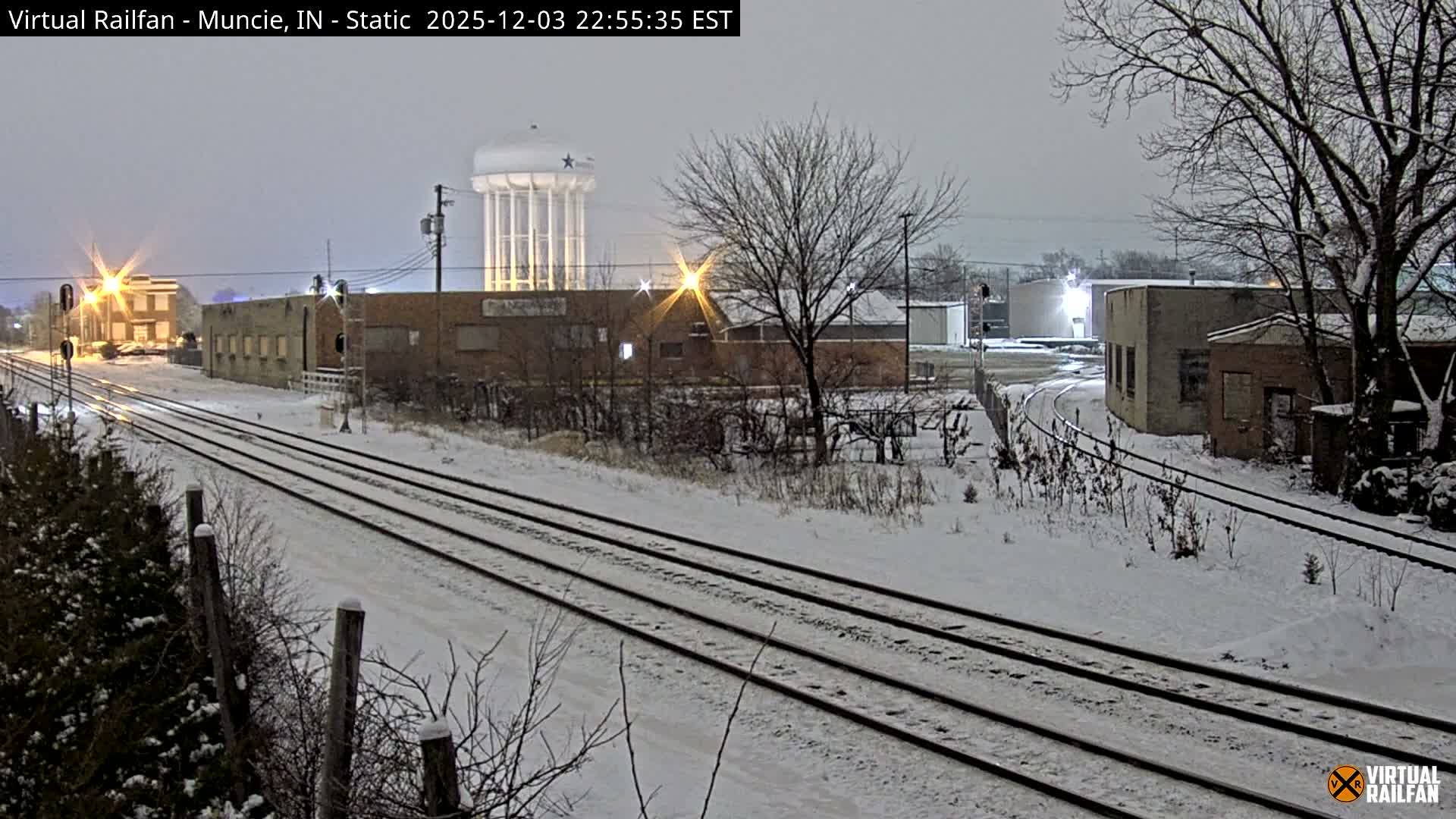 Muncie Railroad Crossing & Industry Area Live Cam - Muncie, Delaware, Indiana, USA
