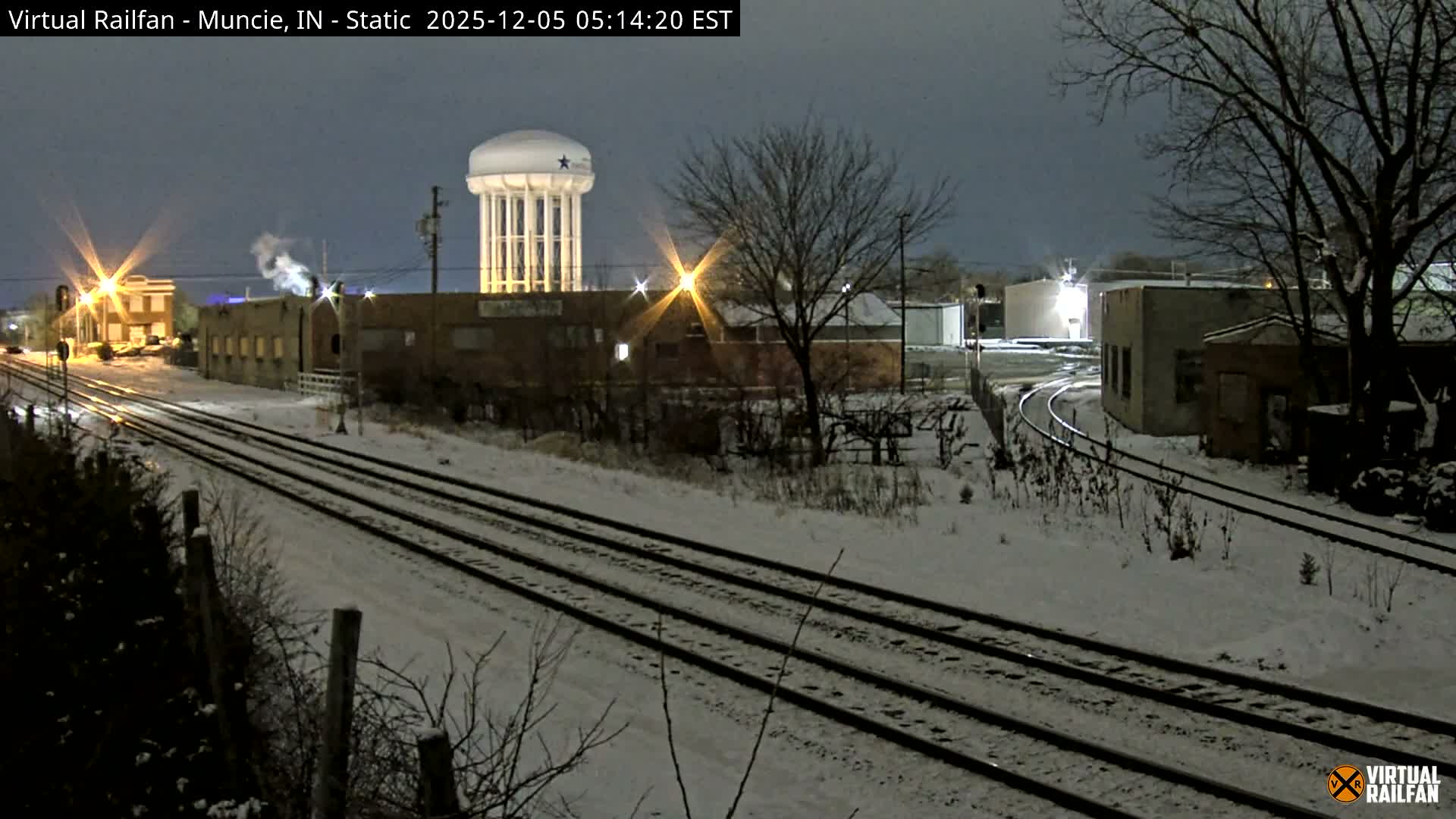 Muncie Railroad Crossing & Industry Area Live Cam - Muncie, Delaware, Indiana, USA