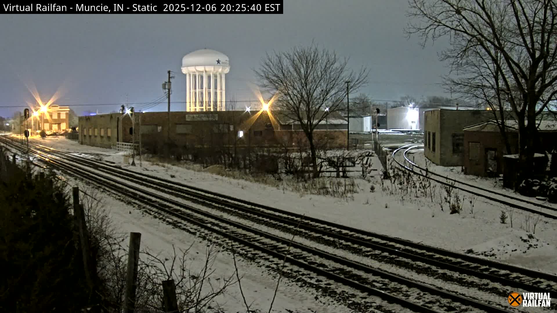 Muncie Railroad Crossing & Industry Area Live Cam - Muncie, Delaware, Indiana, USA