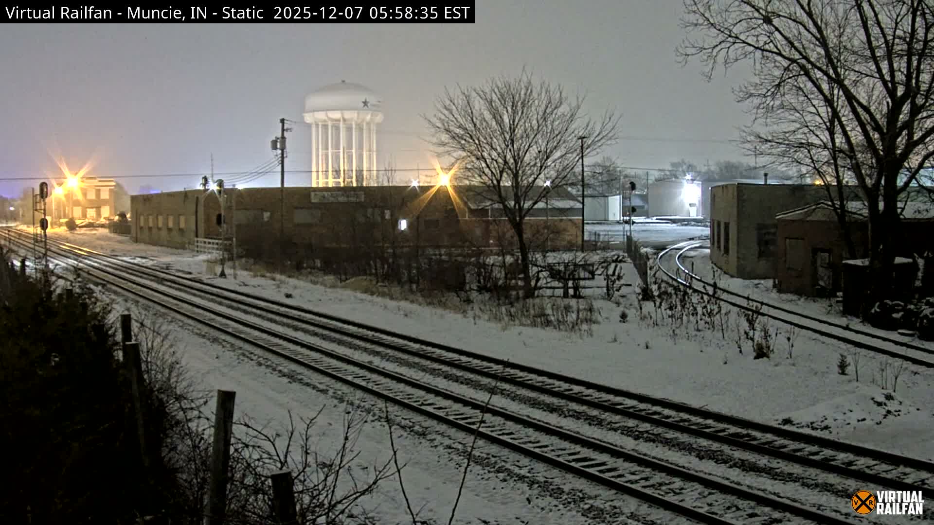 Muncie Railroad Crossing & Industry Area Live Cam - Muncie, Delaware, Indiana, USA