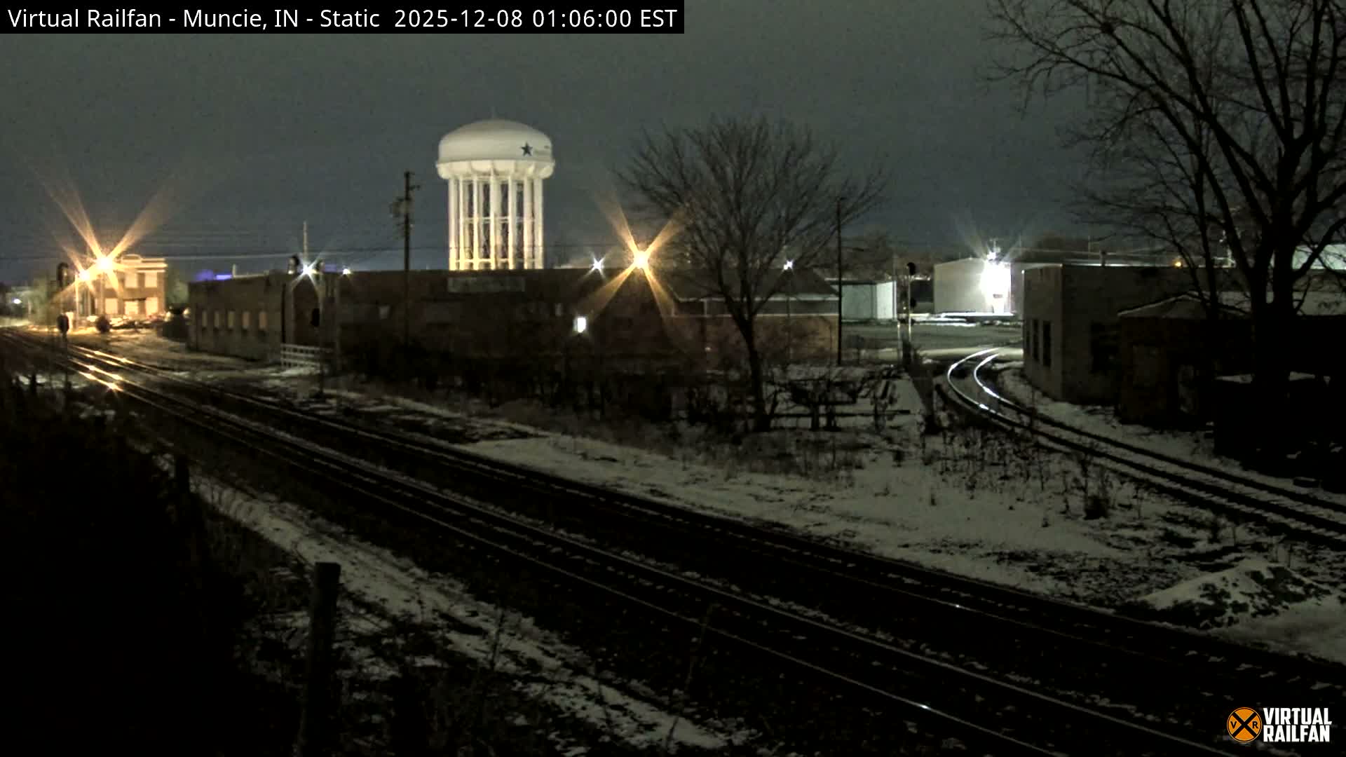 Muncie Railroad Crossing & Industry Area Live Cam - Muncie, Delaware, Indiana, USA