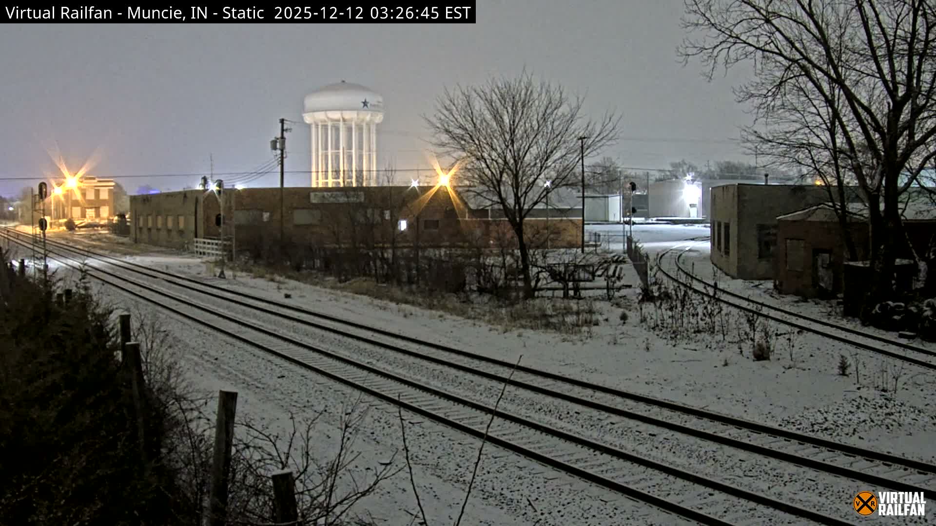Muncie Railroad Crossing & Industry Area Live Cam - Muncie, Delaware, Indiana, USA